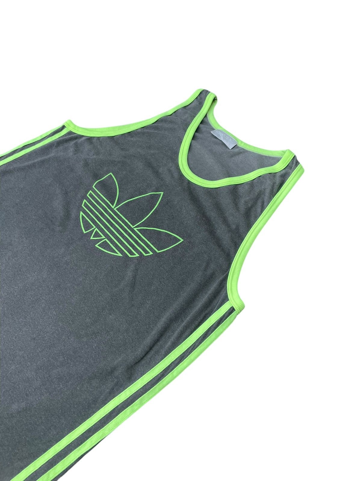 Adidas Vintage Adidas Trefoil Sleeveless Size US M / EU 48-50 / 2 - 2 Thumbnail