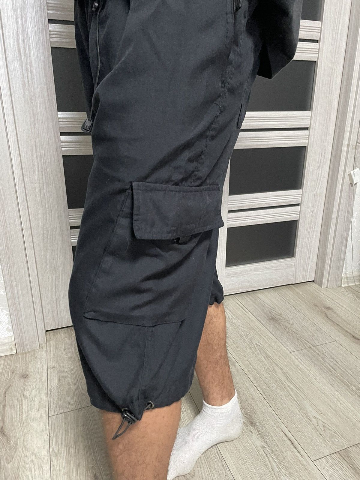 Nike Vintage Nike Premier Y2K Nylon Cargo Shorts Black Size M Size US 32 / EU 48 - 6 Thumbnail