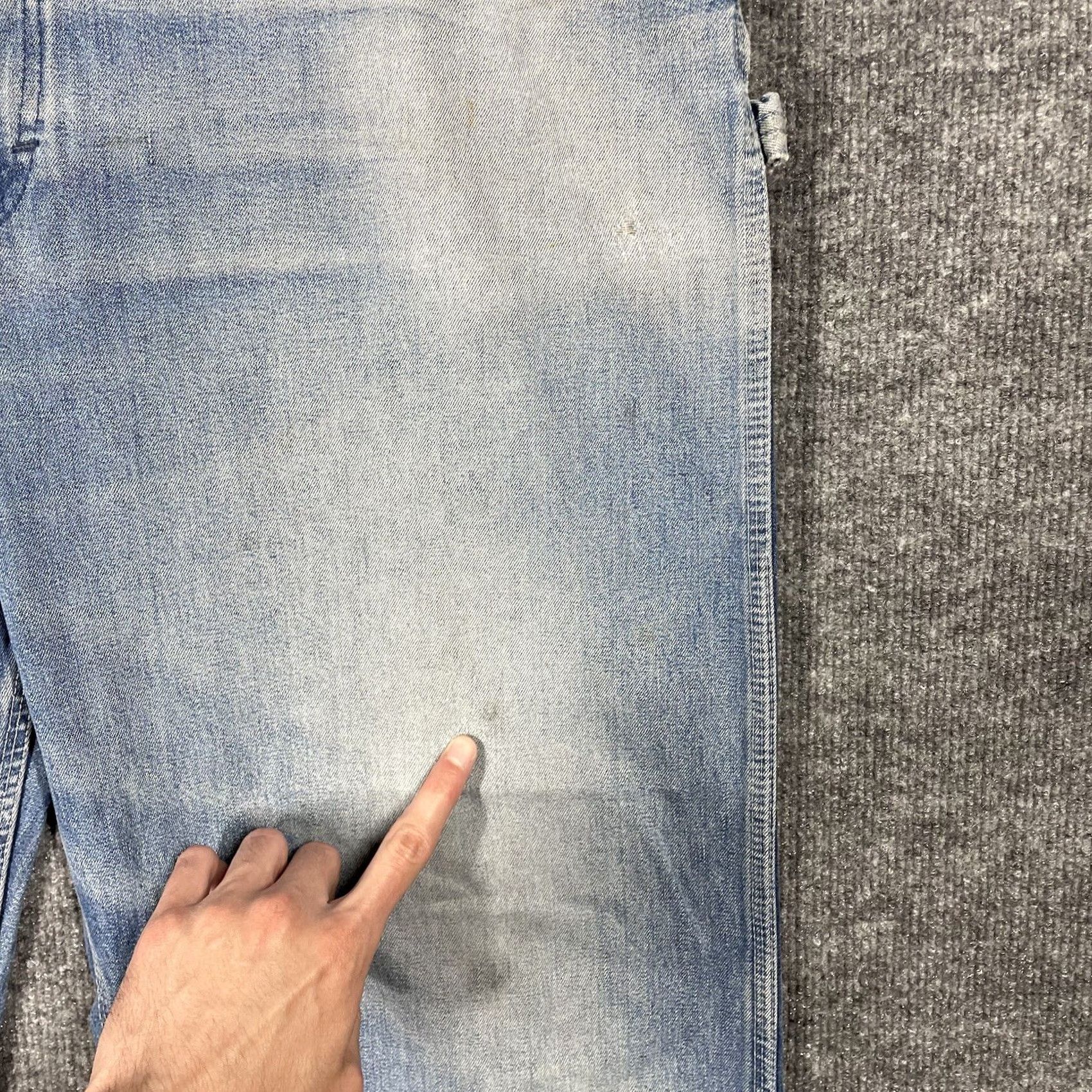 Vintage VINTAGE OshKosh B'gosh Jeans Denim 36x33 Carpenter High WAIST 60s 70s 80s USA Men Jeans Distressed 5-Pocket Vintage Classic Size US 36 / EU 52 - 5 Thumbnail