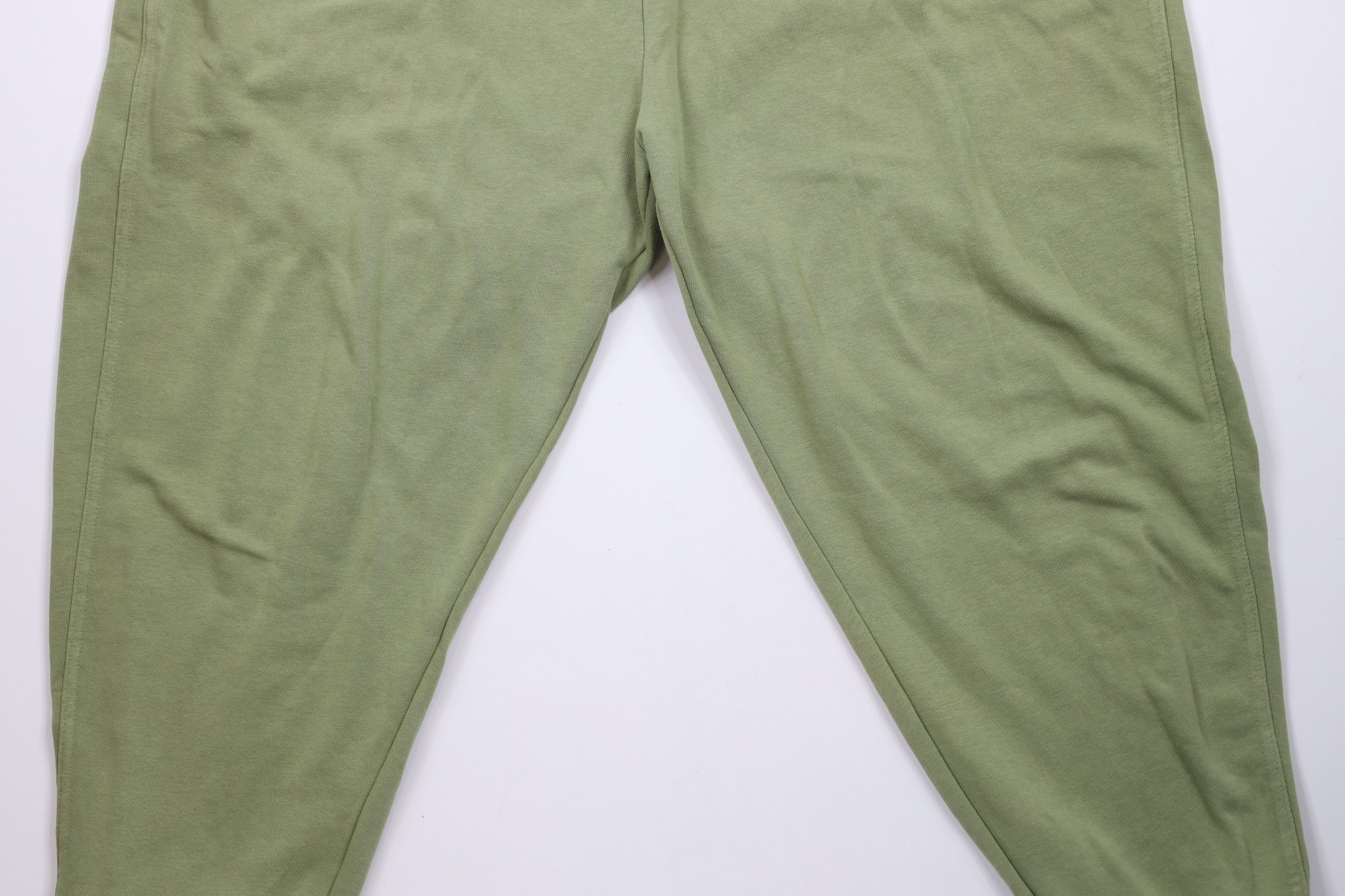 Nike × Vintage Nike Dri-Fit Swoosh Get Fit Cuffed Sweatpants Joggers Green Size 40" / US 18 - 3 Thumbnail