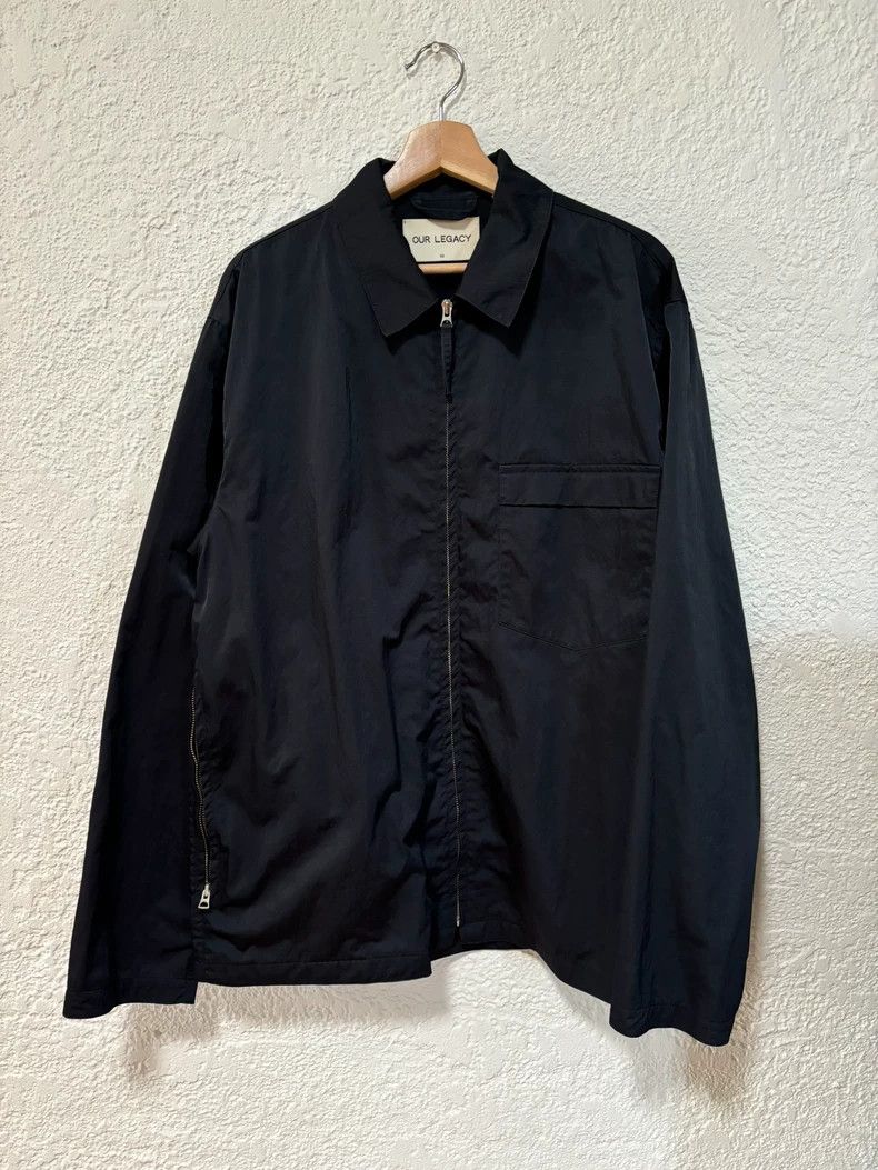 our legacy 15AW dark blue lapel jacket 2503-Nextarrow