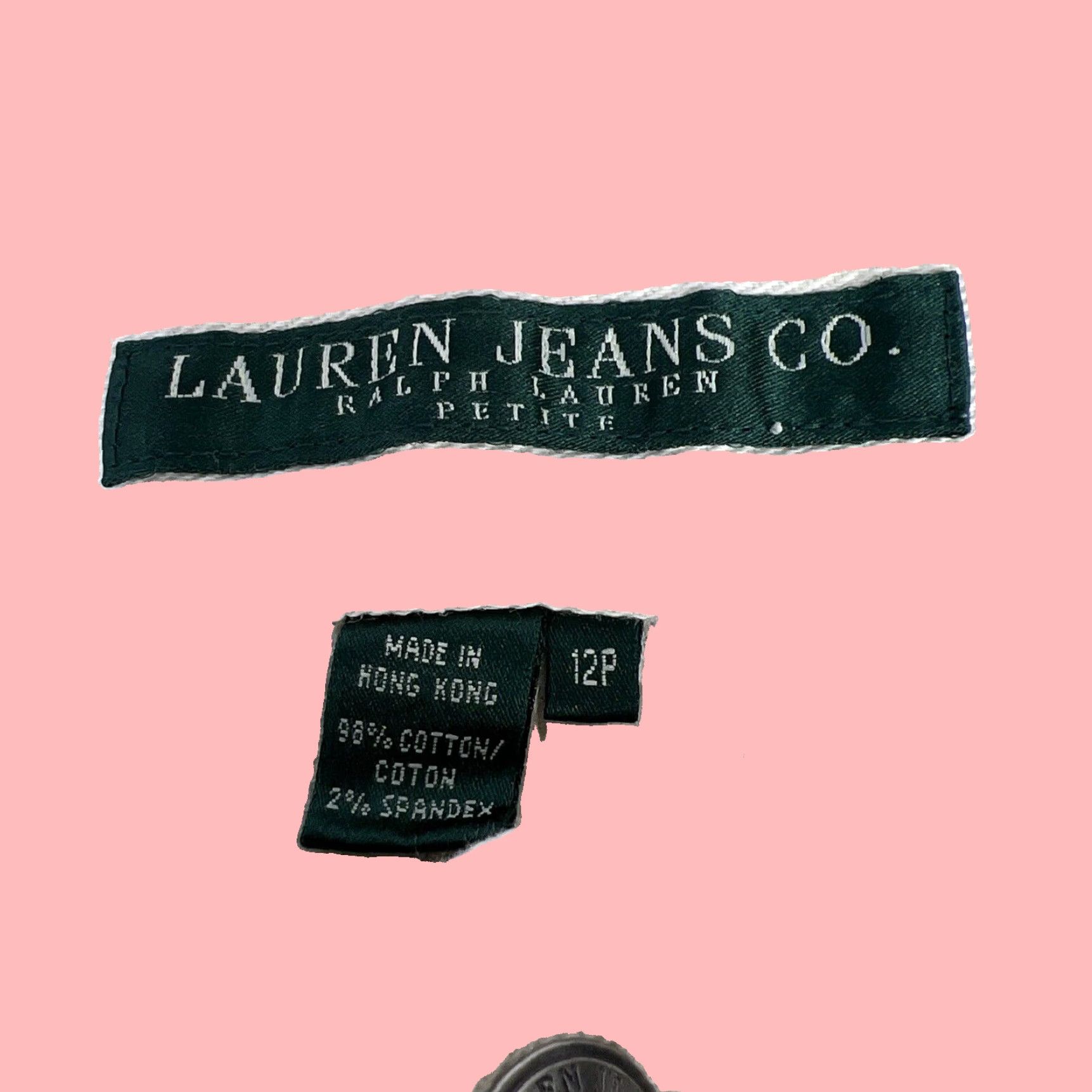 Ralph Lauren Authentic Ralph Lauren Distressed White Jeans with Delicate Beading Details Women's Size 12 Petite 28 Inch Inseam Size 34" / US 12 / IT 48 - 5 Thumbnail