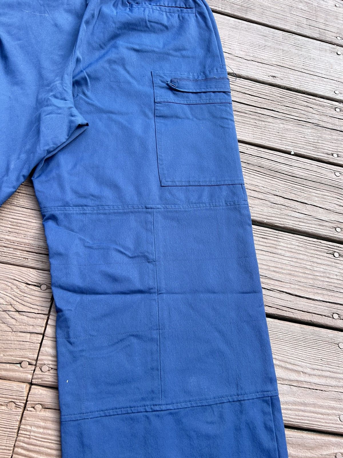 Versace Jeans Couture × Vintage Versace Jeans Couture navy blue carpenter double knee pants Size US 36 / EU 52 - 4 Thumbnail