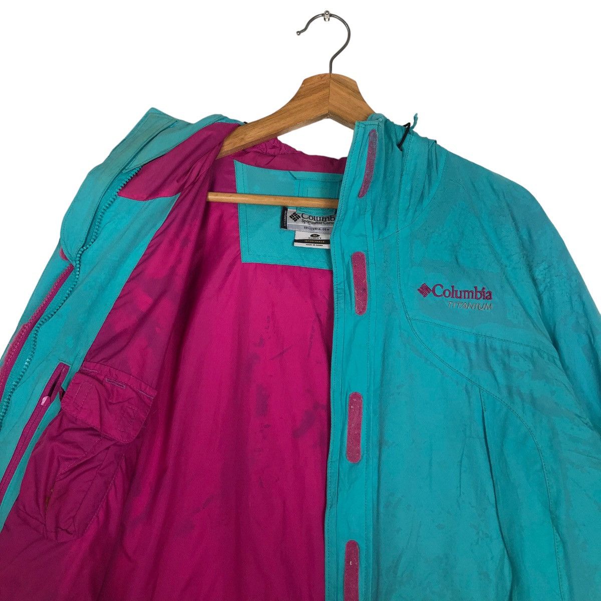 Japanese Brand 🔥Vintage Columbia Double Layer Jacket Hiking Size M / US 6-8 / IT 42-44 - 13 Thumbnail