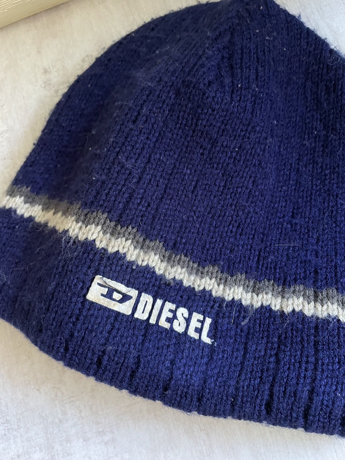 Diesel × Vintage Diesel Y2K Vintage Wool Knit Hats Size ONE SIZE - 3 Thumbnail