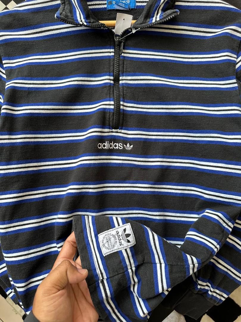 Adidas × Other VINTAGE ADIDAS SPELLOUT CENTER HALF ZIPPER Size US S / EU 44-46 / 1 - 2 Thumbnail