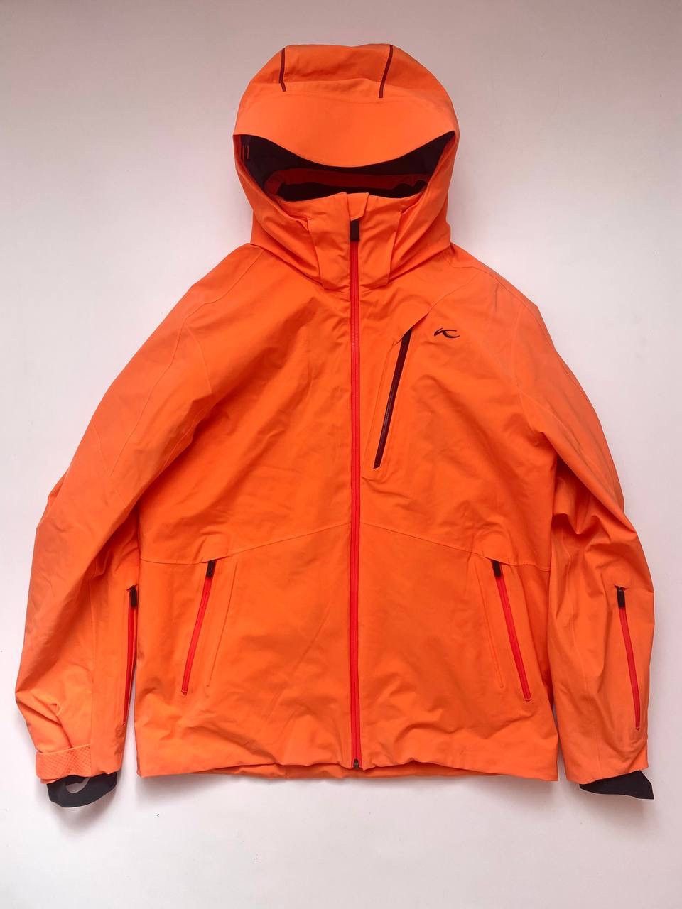 image of Kjus Ski Jacket in Orange, Men's (Size Large)