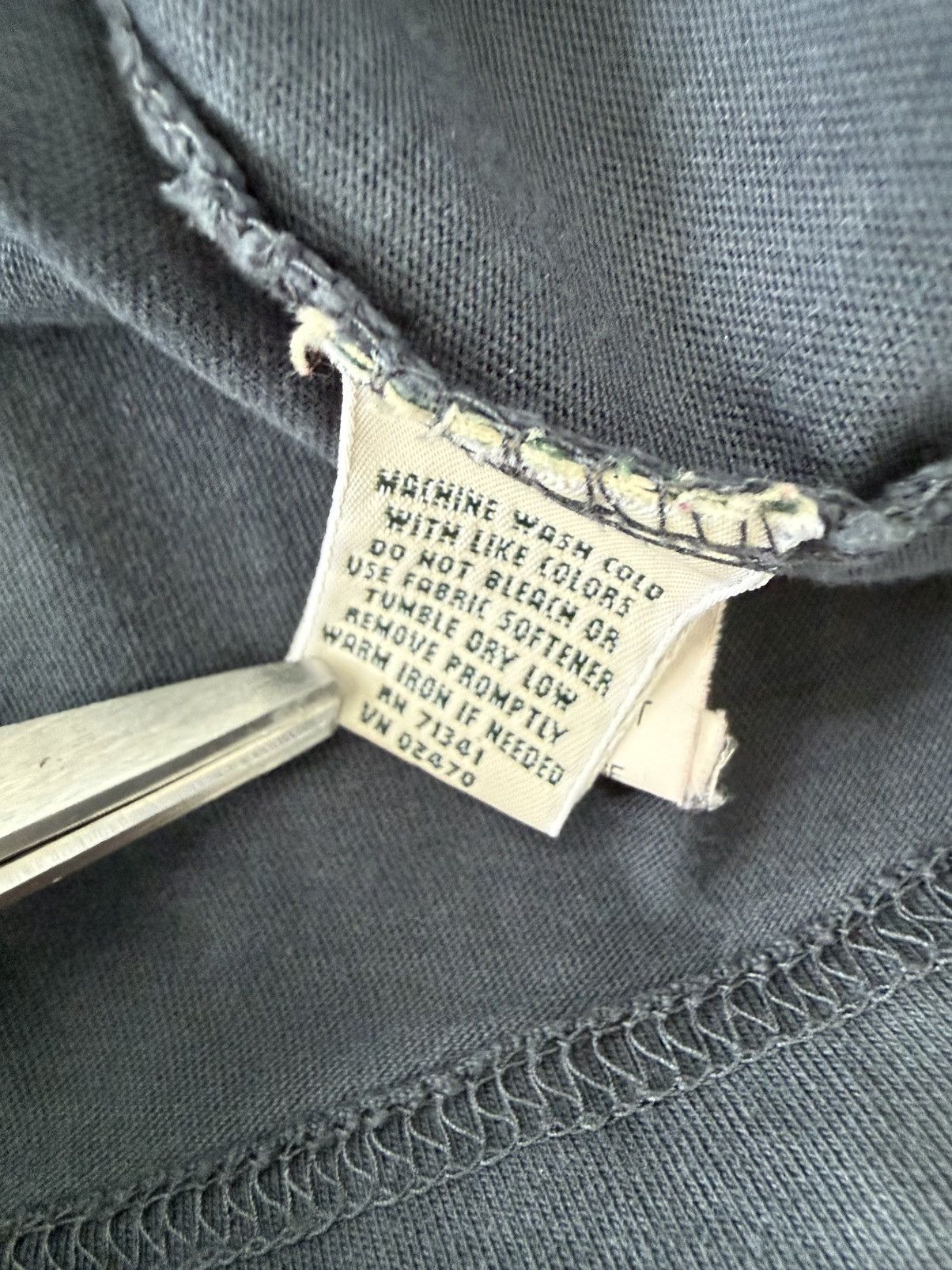 L.L. Bean LL Bean Washed Blue Long Sleeve Size US XL / EU 56 / 4 - 4 Thumbnail