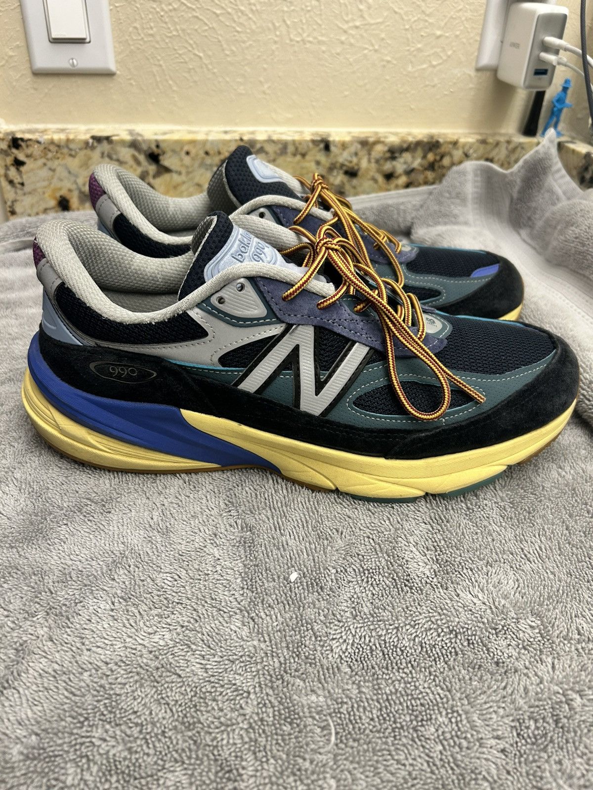 Action Bronson × New Balance Lapis Lazuli 990v6 sz 9.5 Size US 9.5 / EU 42-43 - 2 Thumbnail