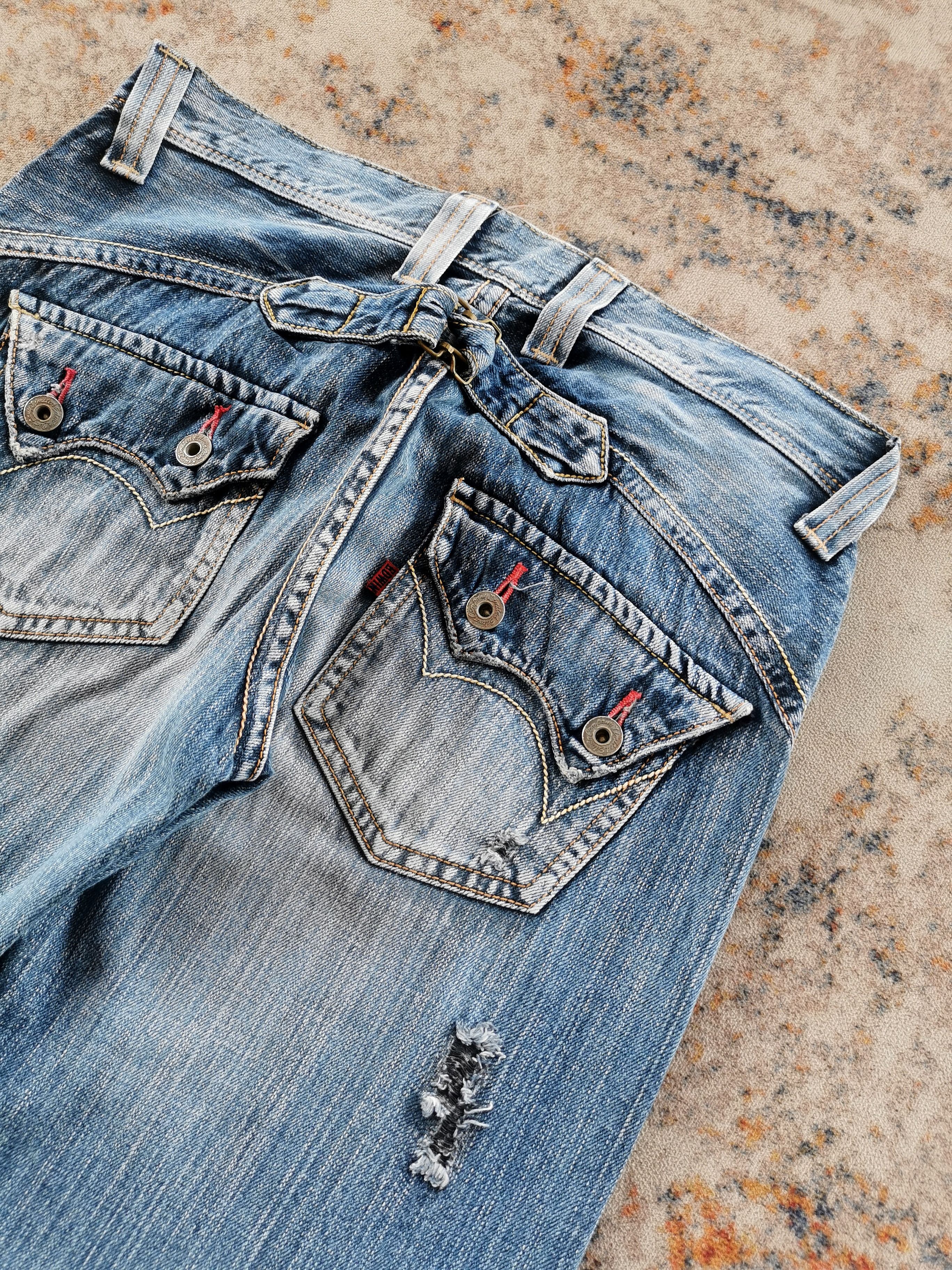 Edwin Rare Edwin Distressed Twisted flared Jeans Size 31x32 Size US 31 - 10 Thumbnail