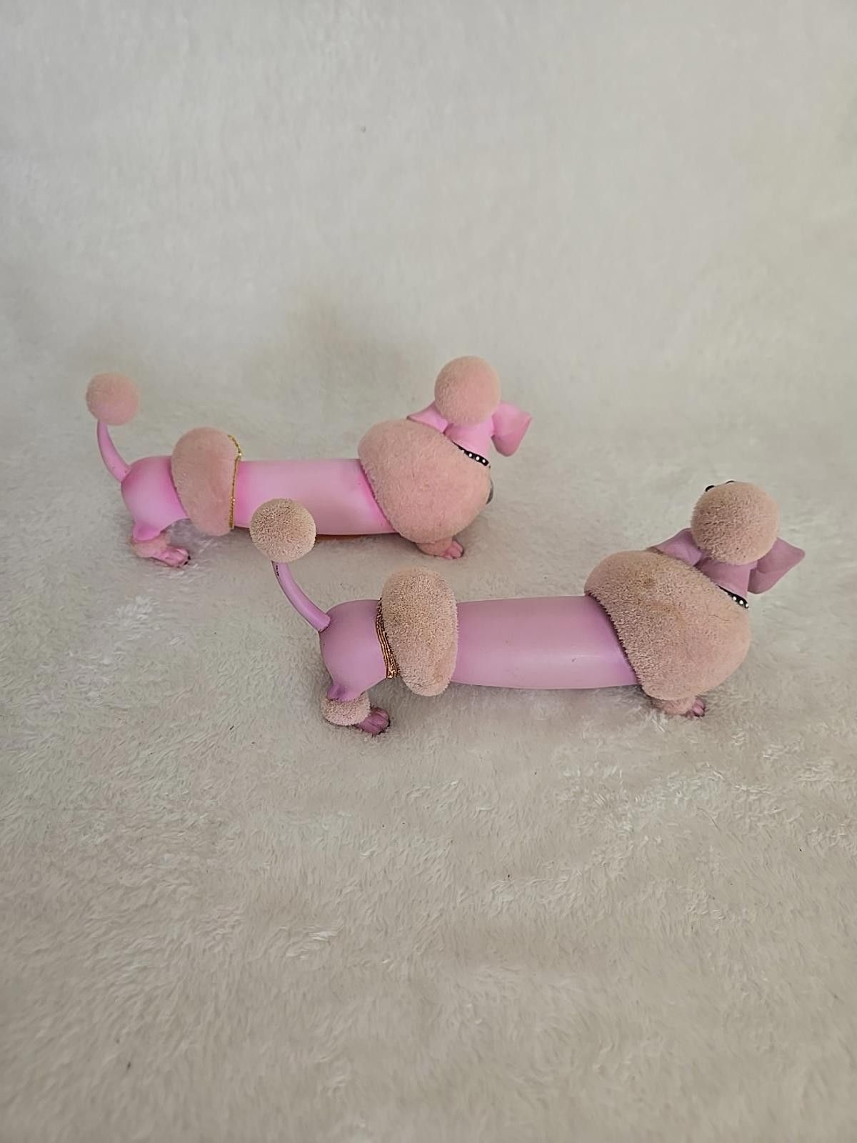 Other Westland Hot Diggity Dog 2005 Pink Link Poodles Dachshund Size ONE SIZE - 3 Thumbnail