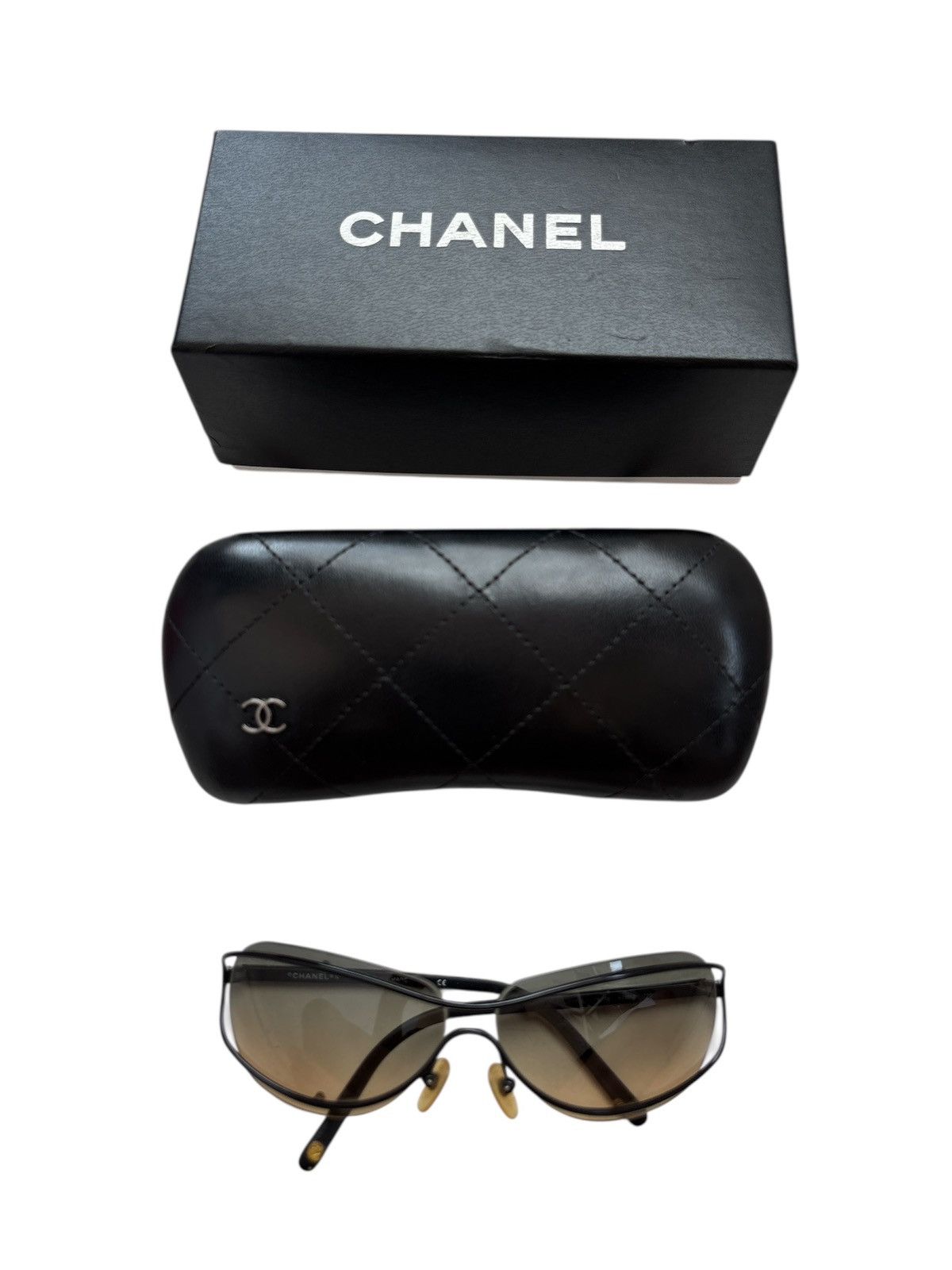 Chanel Vintage Y2K Rimless Sunglasses 4027 Size ONE SIZE - 12 Thumbnail