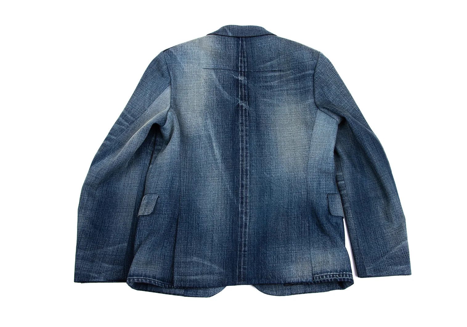 Junya Watanabe Mesh-lined Denim Tailored Jacket in Indigo, Size S Size US S / EU 44-46 / 1 - 11 Thumbnail