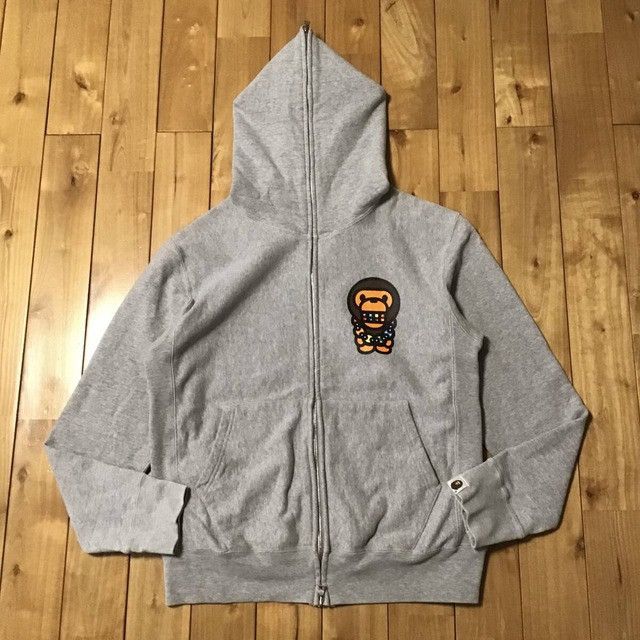 Bape BAPE Milo full zip hoodie a bathing ape NIGO Size US S / EU 44-46 / 1 - 2 Thumbnail