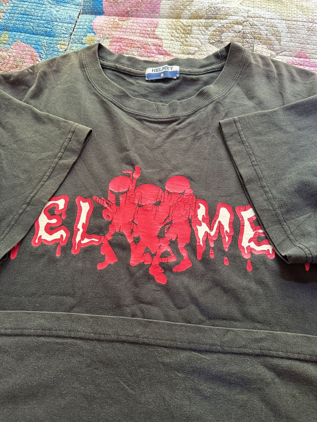 Band Tees Vtg 90’s HELMET Meantime tour Sunfaded Tee M Size US M / EU 48-50 / 2 - 8 Thumbnail