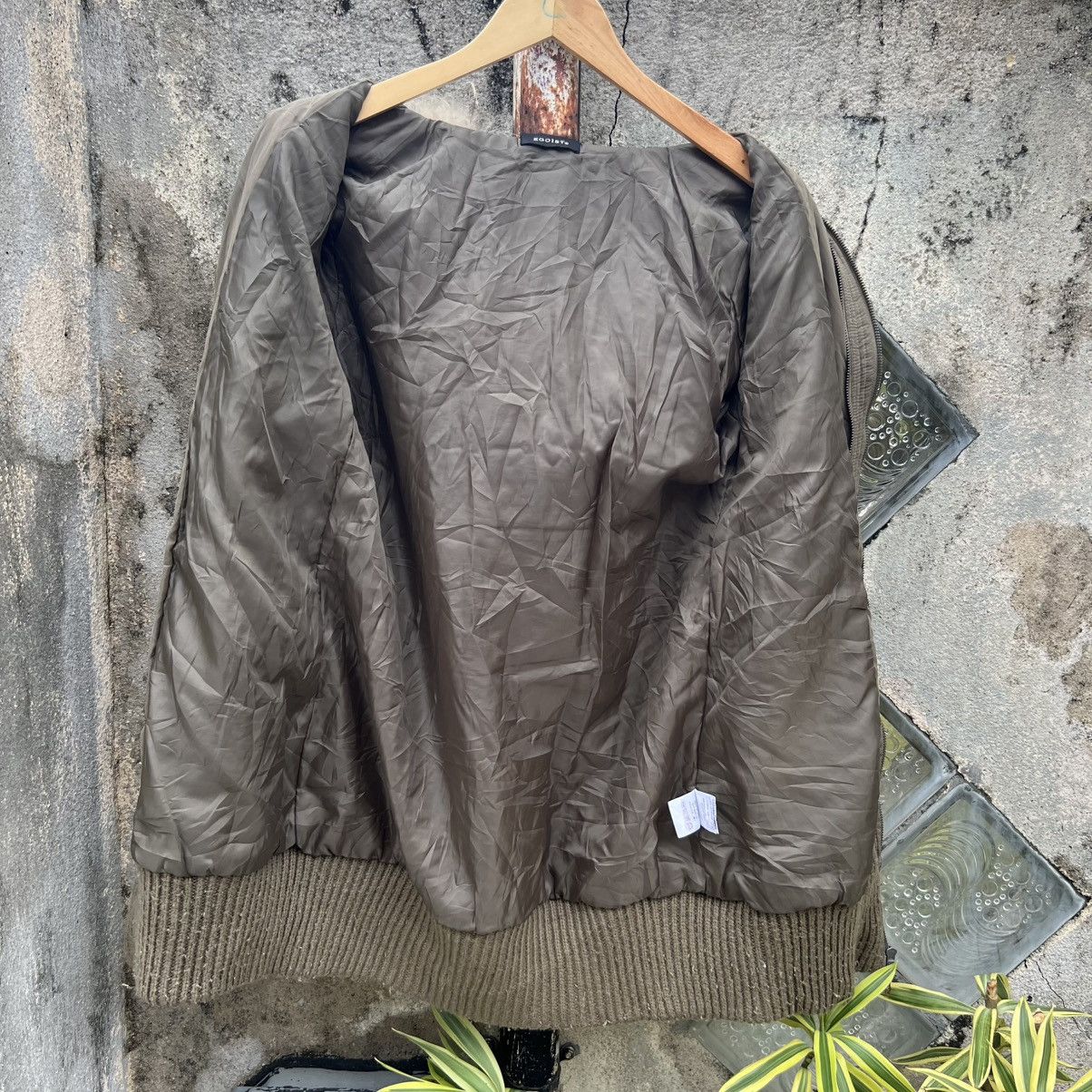 If Six Was Nine “EGOIST” PUNK INSPIRED GREEN FUR HOODED MILITARY JACKET Size US S / EU 44-46 / 1 - 10 Thumbnail