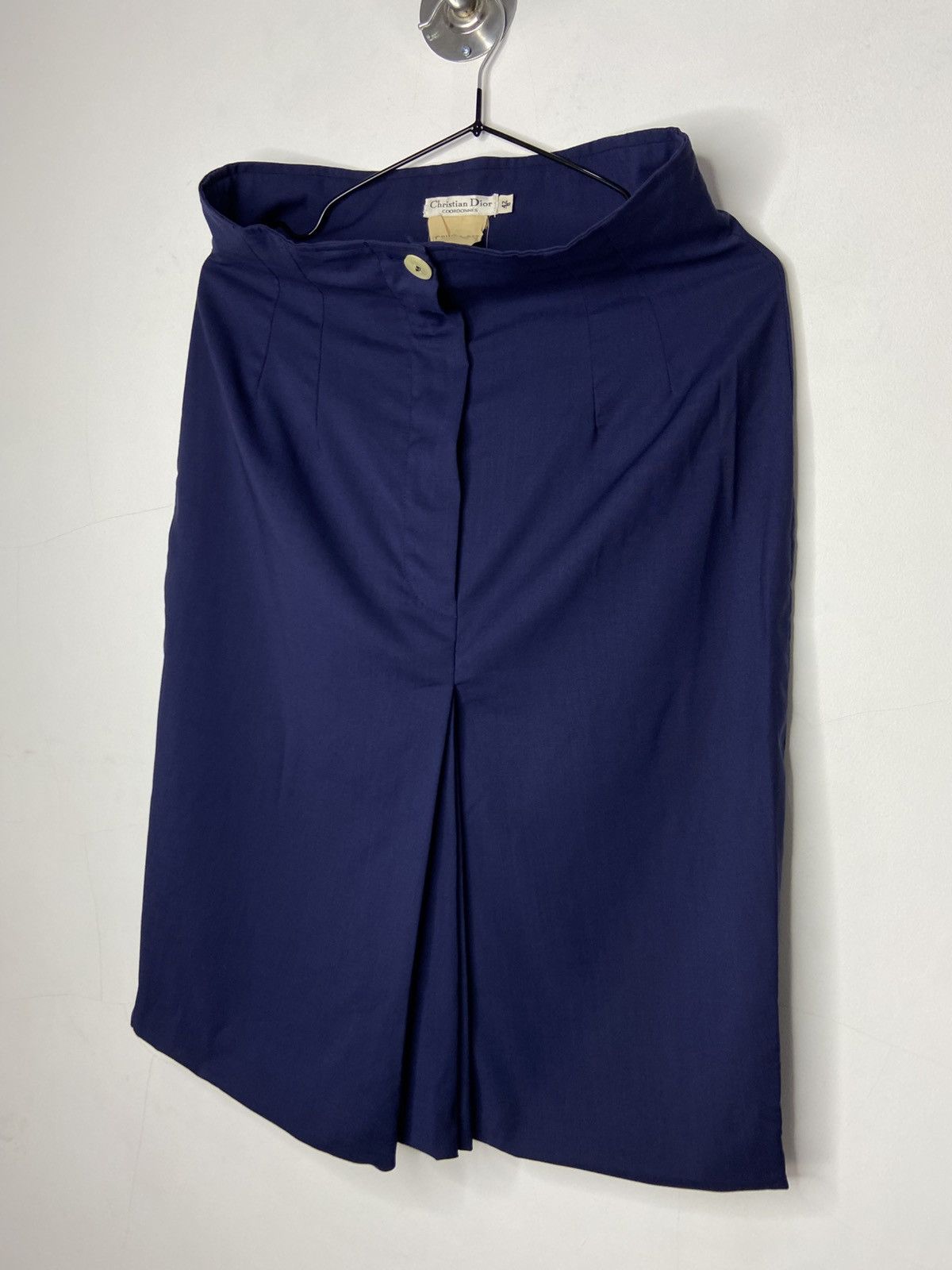 Christian Dior Monsieur × Gianfranco Ferre × John Galliano Vintage 80s Christian Dior Coordonnes Wool Mini Skirt Size 28" / US 6 / IT 42 - 11 Thumbnail