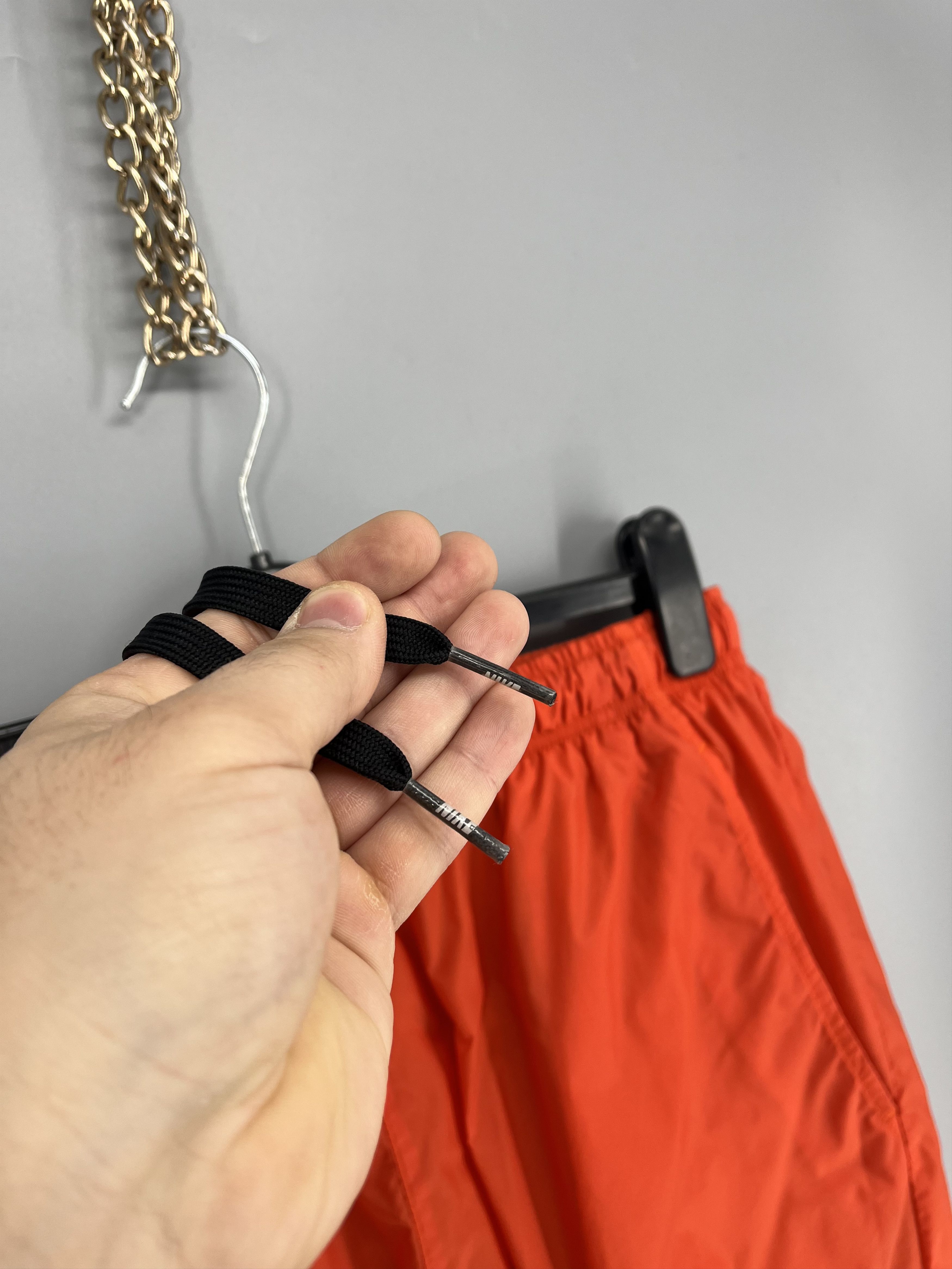 Nike Vintage Nike Dri-FIT Men's Orange Swim Shorts Y2K Drill Size US 34 / EU 50 - 5 Thumbnail