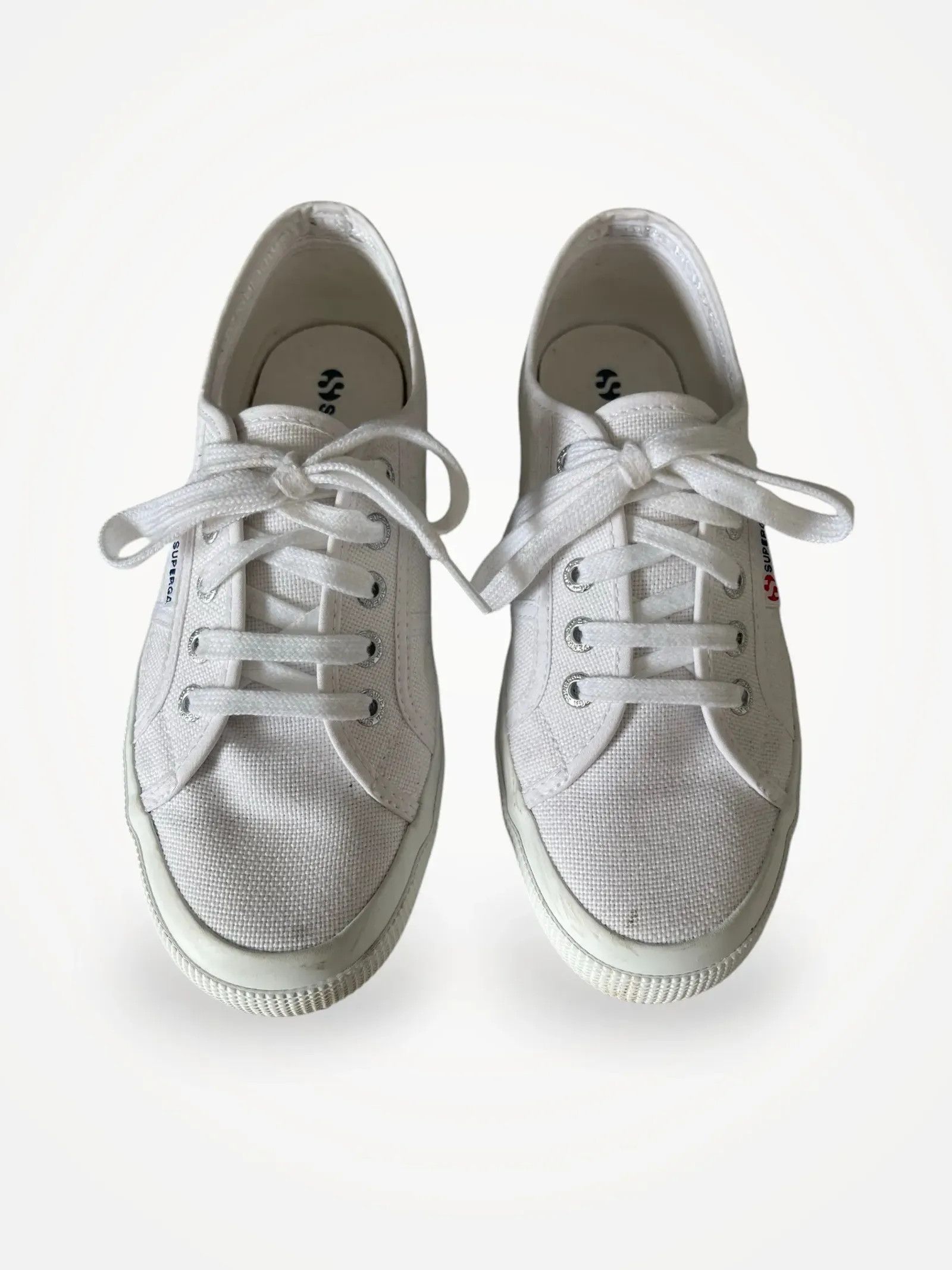 Superga Superga 2750-Cotu Classic 901 White Sneakers Size US 8 / IT 38 - 1 Thumbnail