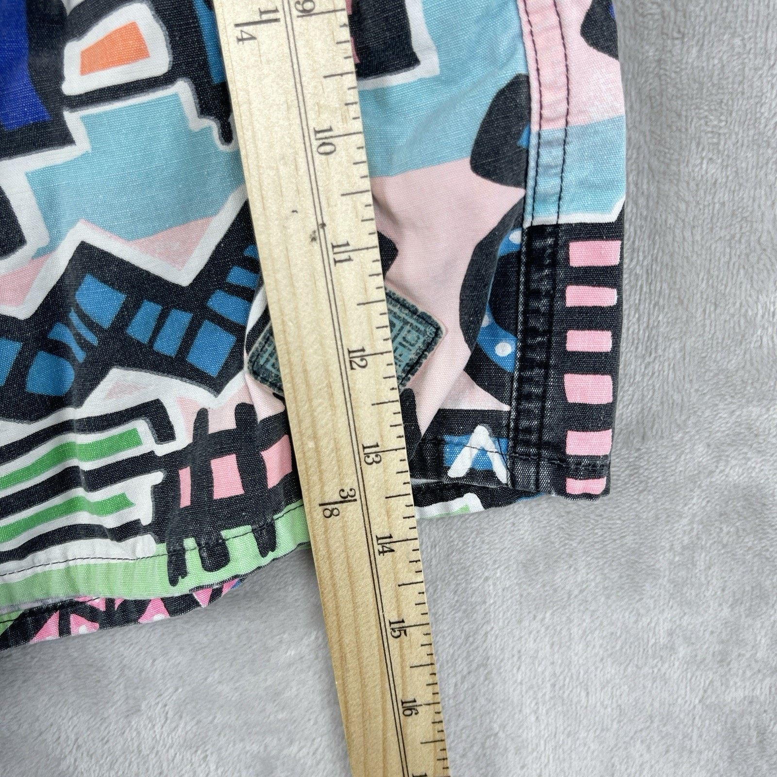 Ocean Pacific Vtg Ocean Pacific OP Swim Trunks Mens 36" 80s Memphis Print Size US 36 / EU 52 - 10 Thumbnail