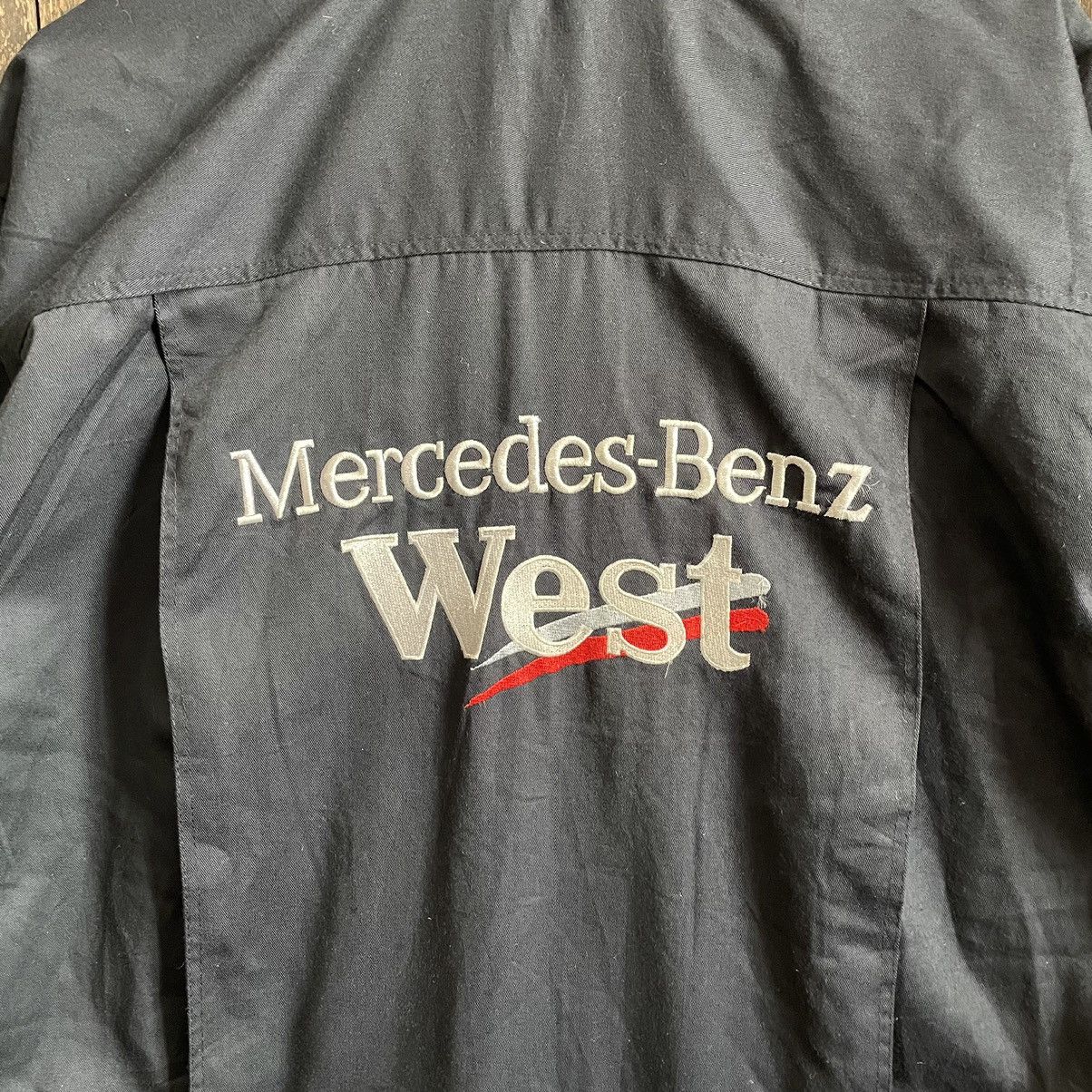 Vintage Vintage Mercedez Benz Coverall Jacket Size US 38 / EU 54 - 3 Thumbnail