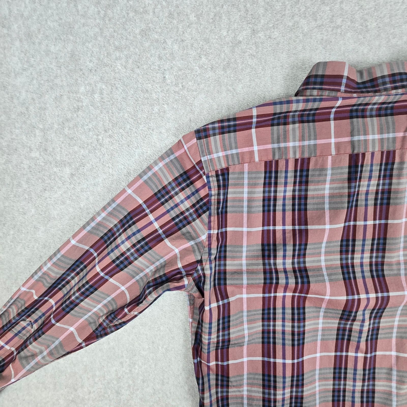 BRAX BRAX Large 41-42 Plaid Modern-Fit Shirt Size US L / EU 52-54 / 3 - 7 Thumbnail