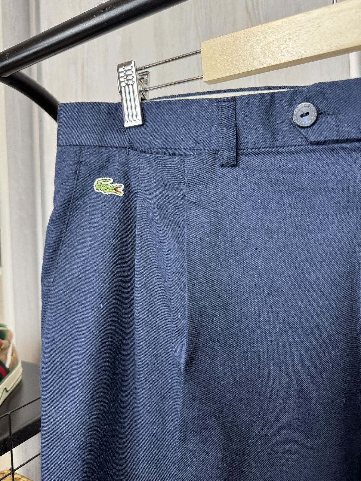 Lacoste Chemise Lacoste vintage 90s wide chino pants Size US 36 / EU 52 - 3 Thumbnail