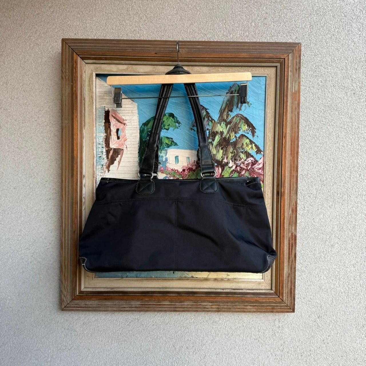 Nike Nike Vintage Womans Bag Black Swoosh Size ONE SIZE - 5 Thumbnail