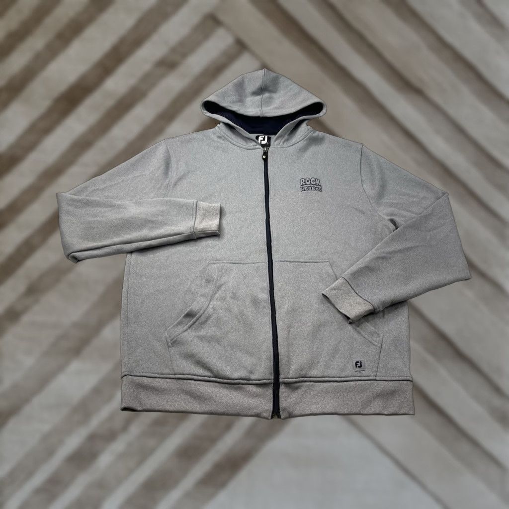 Footjoy FootJoy Hoodie Full Zip Performance Golf Men’s Large ROCK HARBOR Gray Size US L / EU 52-54 / 3 - 1 Thumbnail