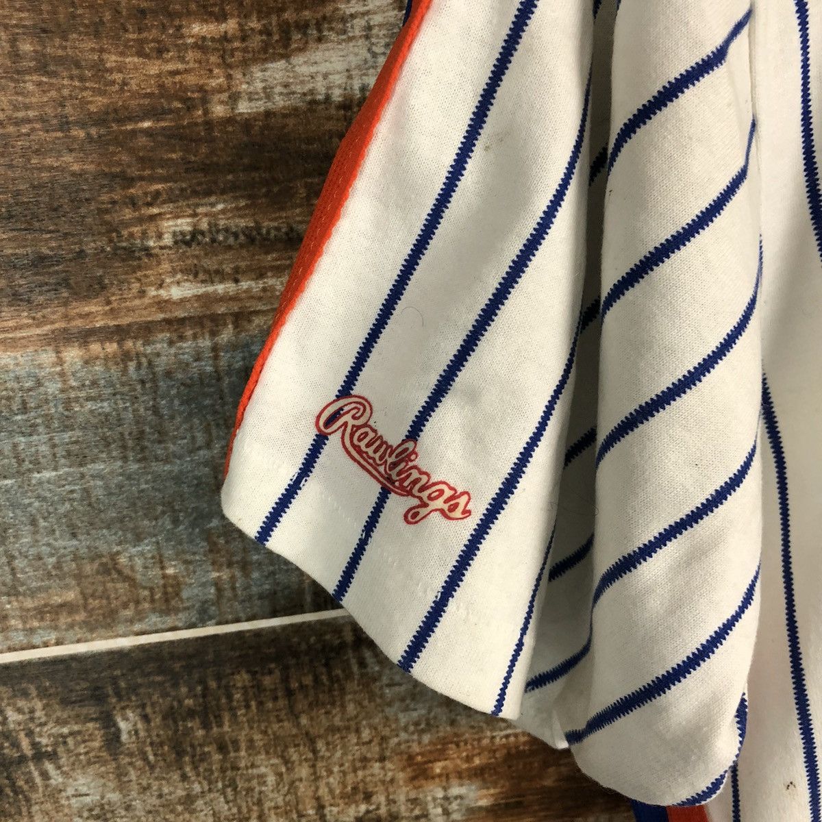 MLB Major League Mets MLB made in usa White Jersey #A2353 Size US L / EU 52-54 / 3 - 7 Thumbnail