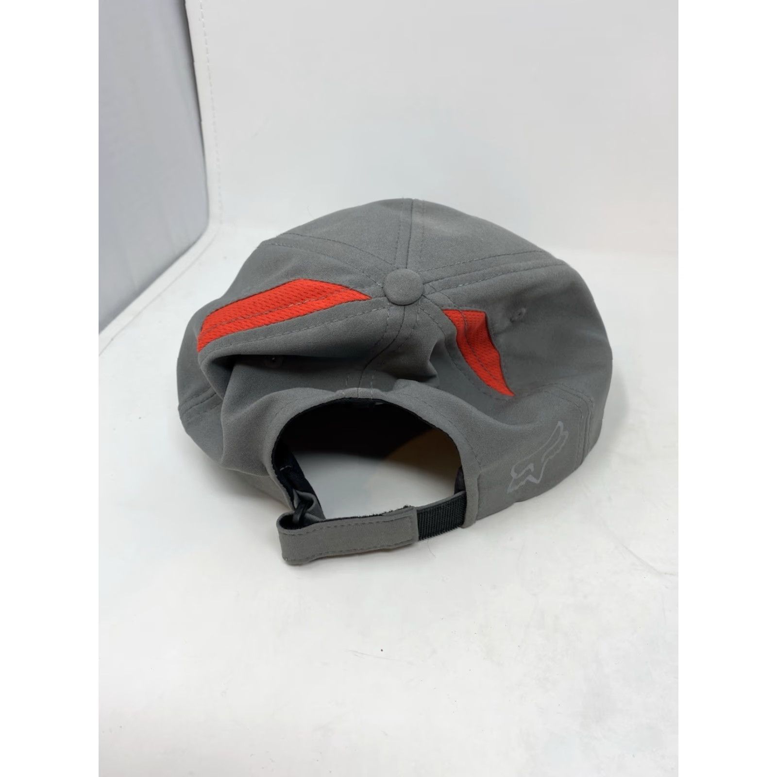 New Era FOX Racing New Era Hat One Size Gray 39Thirty Stretch Fit Cap Adjustable Stretch - Mens Baseball Cap Sports Wear Size ONE SIZE - 5 Thumbnail
