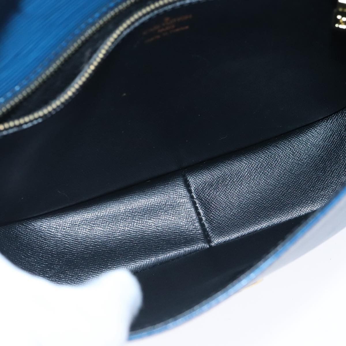 Louis Vuitton LOUIS VUITTON Epi Saint Cloud GM Shoulder Bag Toledo Blue Size ONE SIZE - 8 Thumbnail
