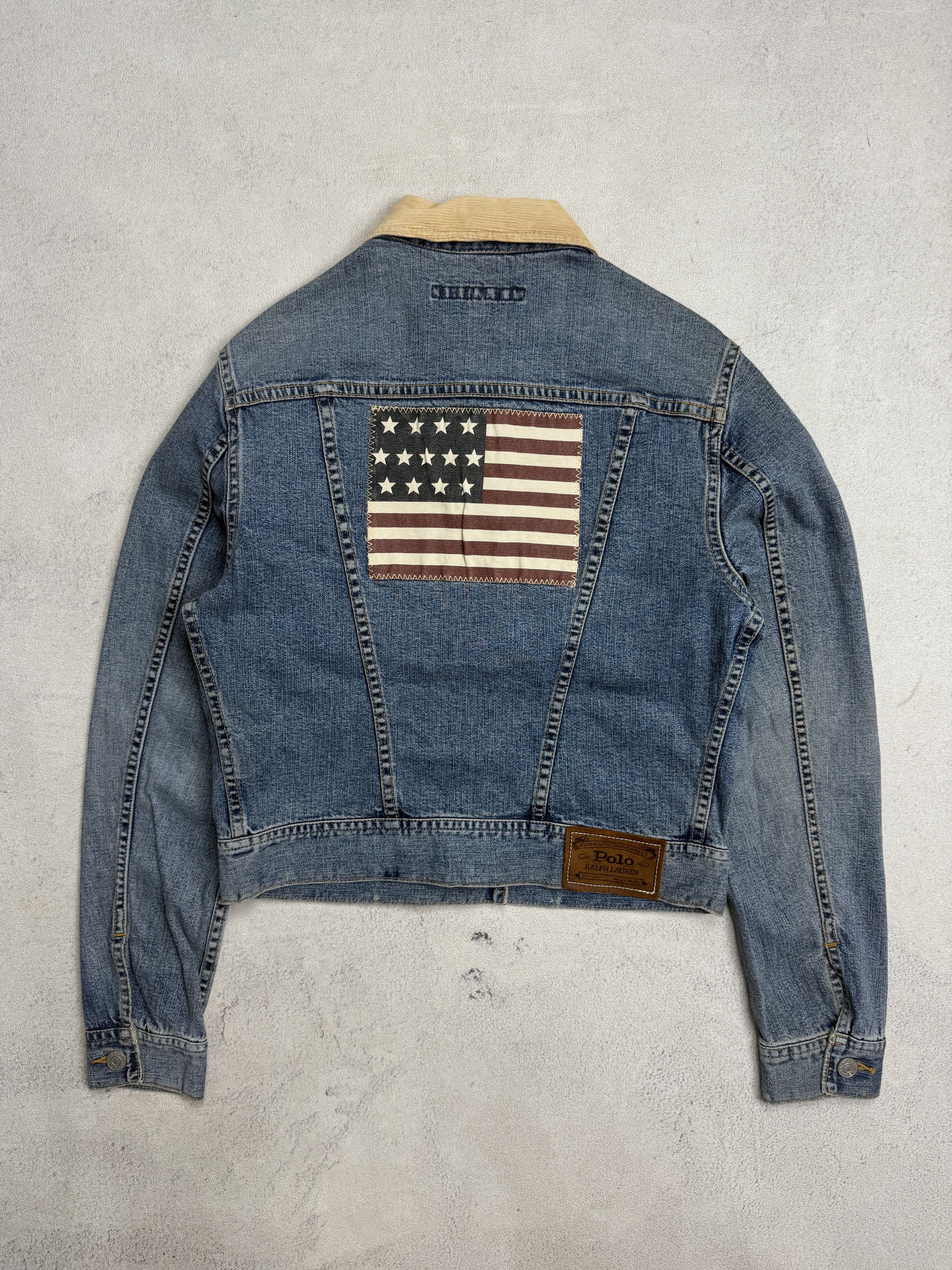 Polo Ralph Lauren Vintage Polo Ralph Lauren Denim Jacket Size S / US 4 / IT 40 - 2 Thumbnail