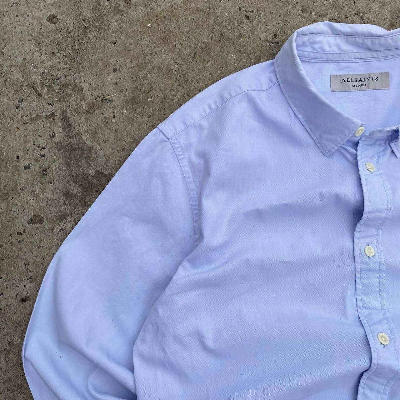 Allsaints Luxury Allsaints Button Up Shirts Basic Fit Y2K 00s USA Size US M / EU 48-50 / 2 - 7 Thumbnail