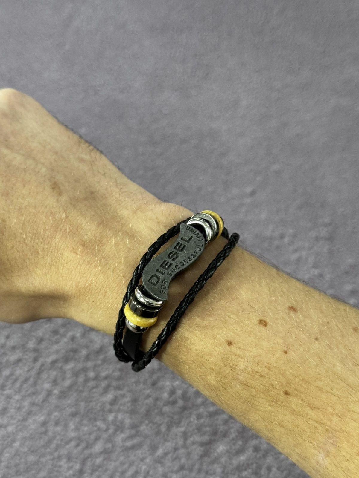 Diesel Diesel Vintage Grunge Vibe Y2K 00’s Aesthetic Braclet Size ONE SIZE - 2 Thumbnail