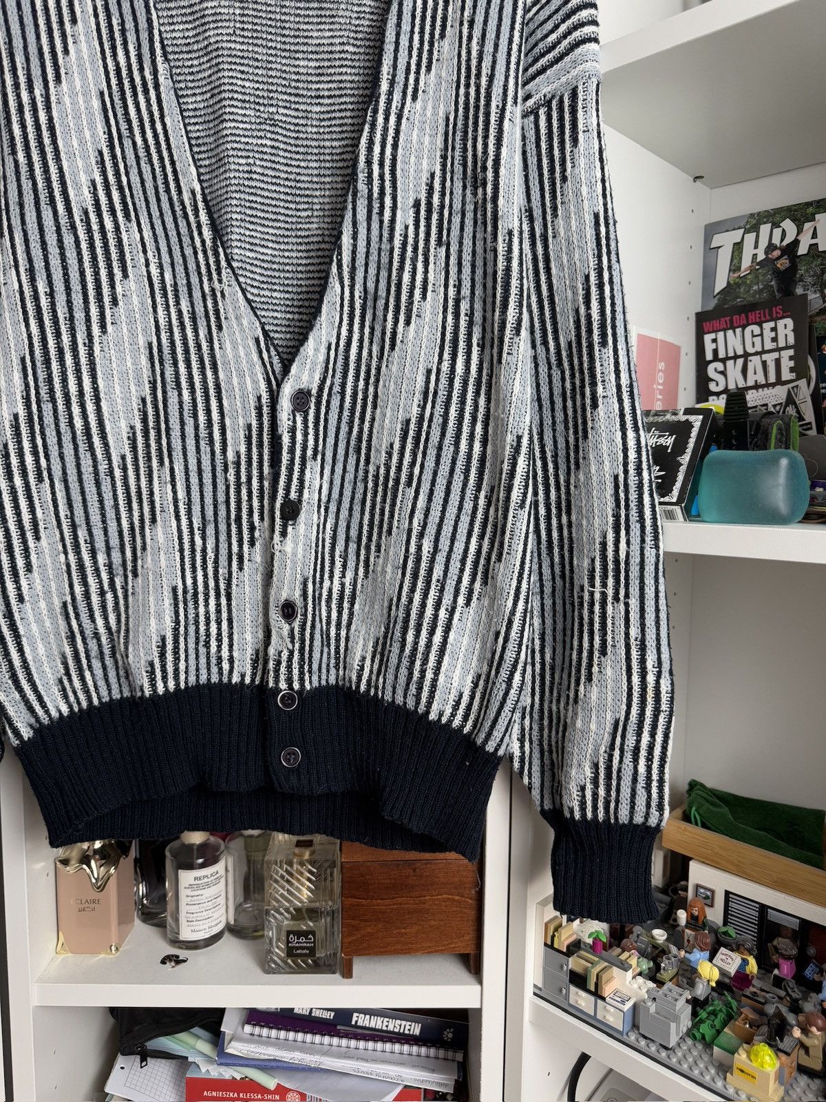 Coogi × Vintage Vintage y2k multicolour printed button up cardigan sweater M Size US M / EU 48-50 / 2 - 5 Thumbnail