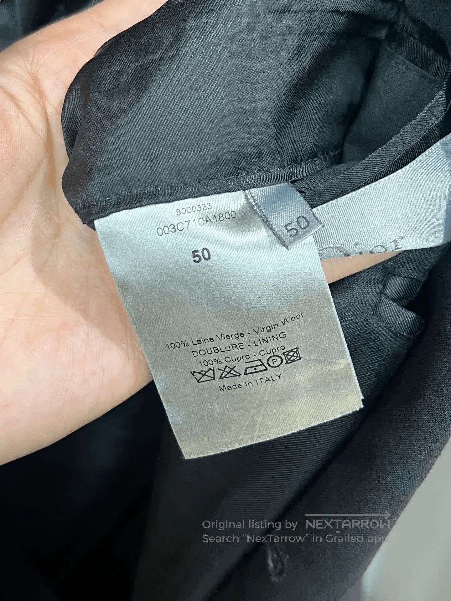 Dior Dior Men's Suit Jacket. Size US M / EU 48-50 / 2 - 3 Thumbnail