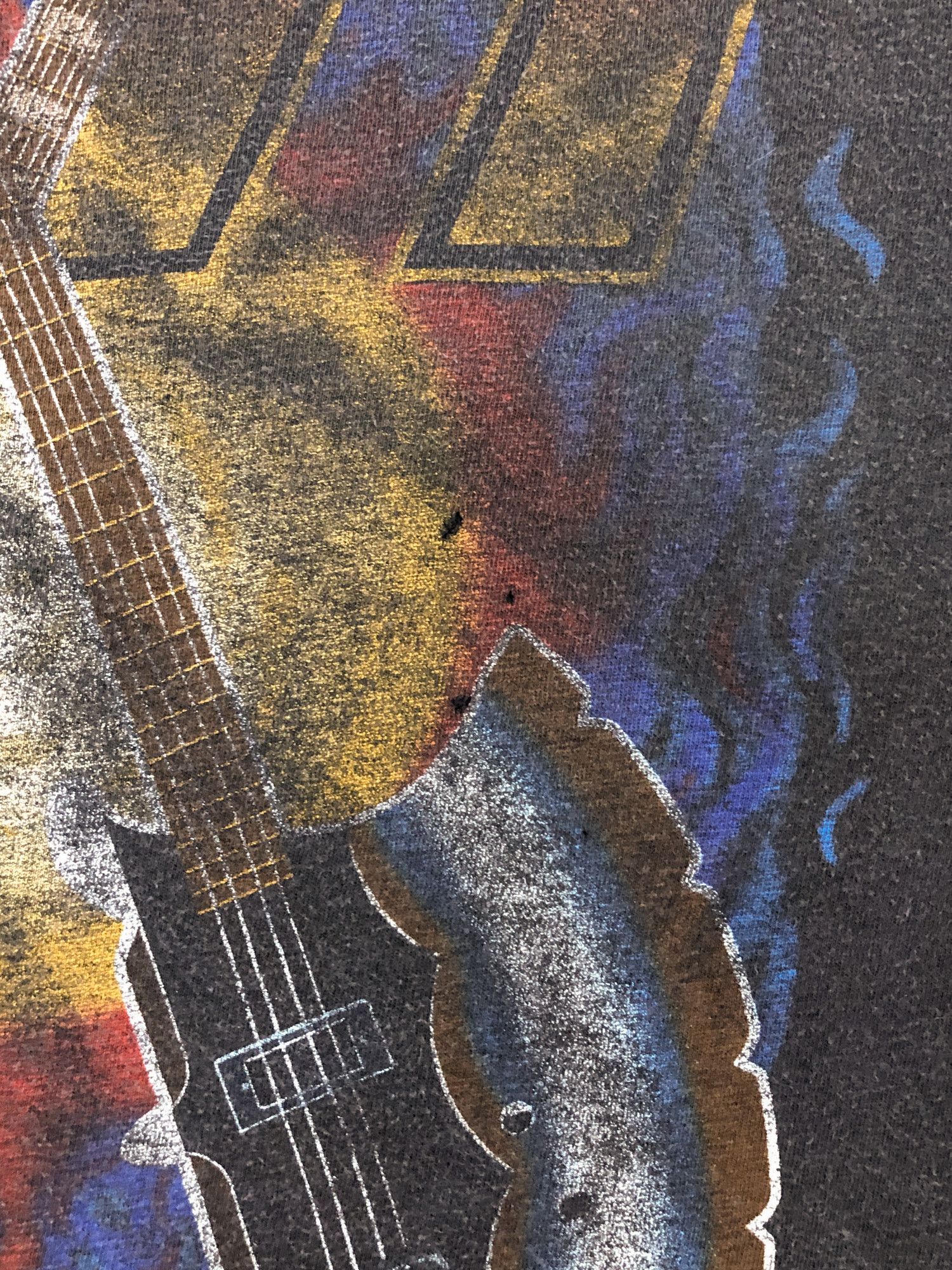 KISS × Vintage 1985 Single Stitch Sun Faded 'Kiss' World Tour T-Shirt Size US XL / EU 56 / 4 - 12 Thumbnail