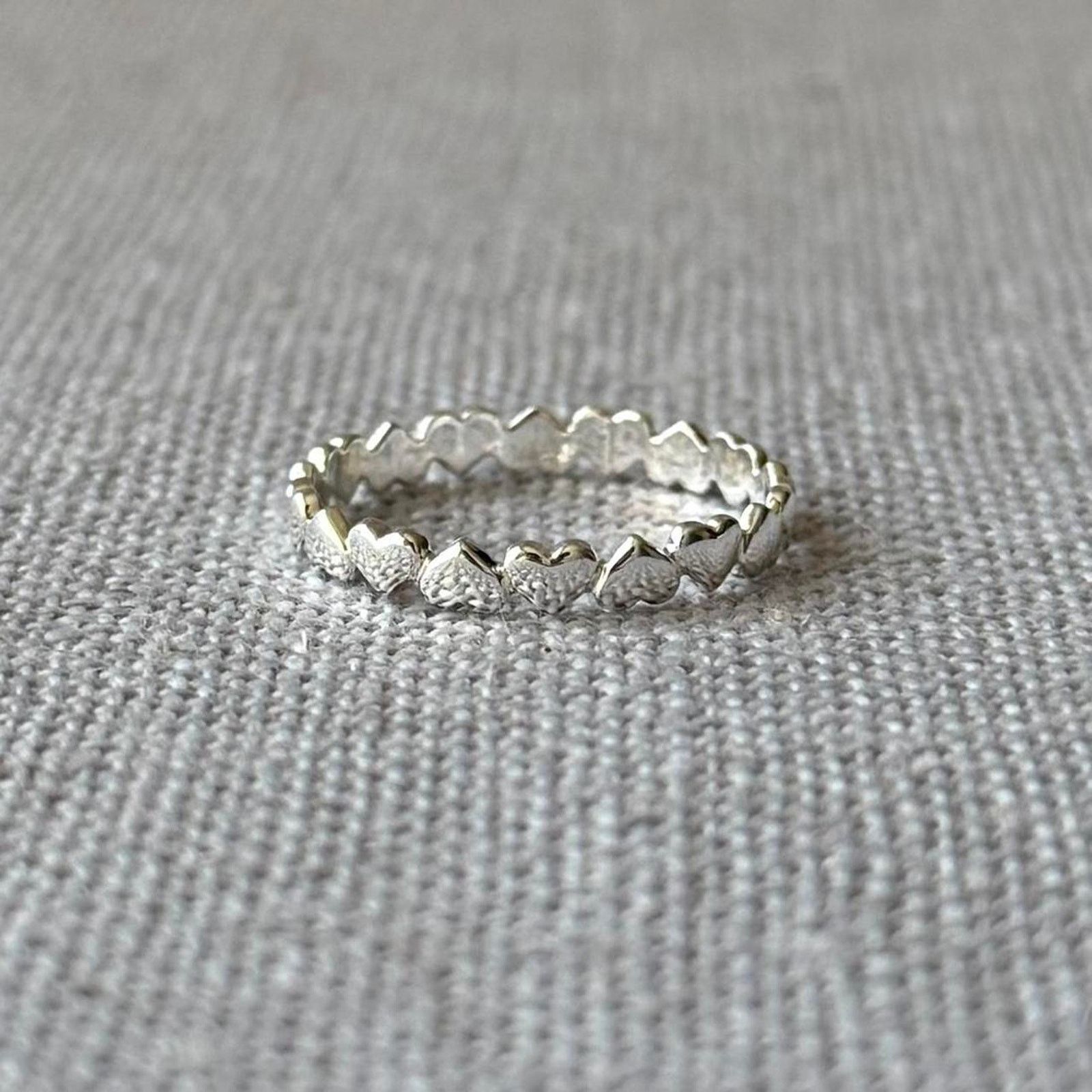 Other Cute silver hearts vintage WMNS2 Size ONE SIZE - 4 Thumbnail