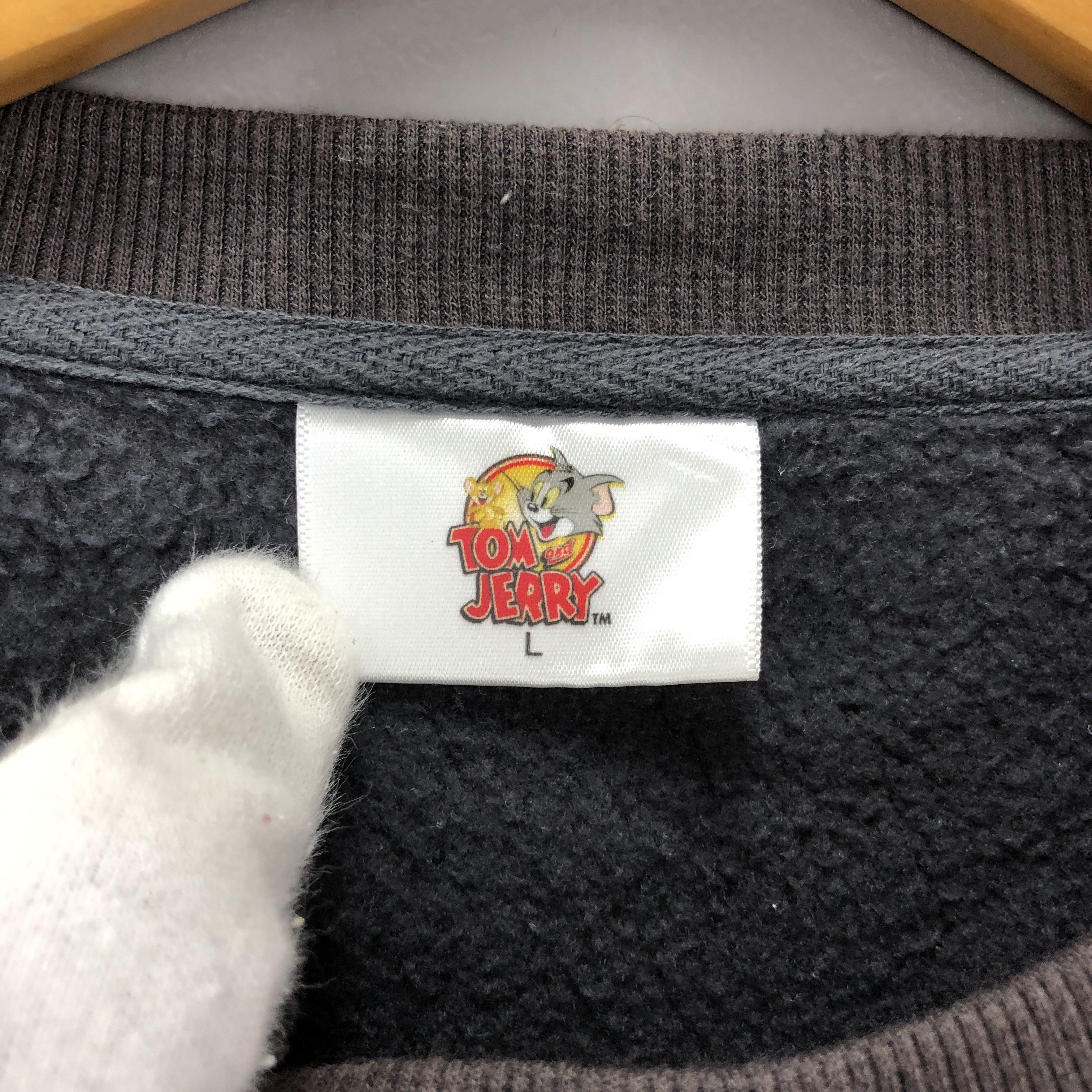 Cartoon Network TOM AND JERRY Faded Crew Neck Sweatshirt #1611/02 Size US M / EU 48-50 / 2 - 4 Thumbnail