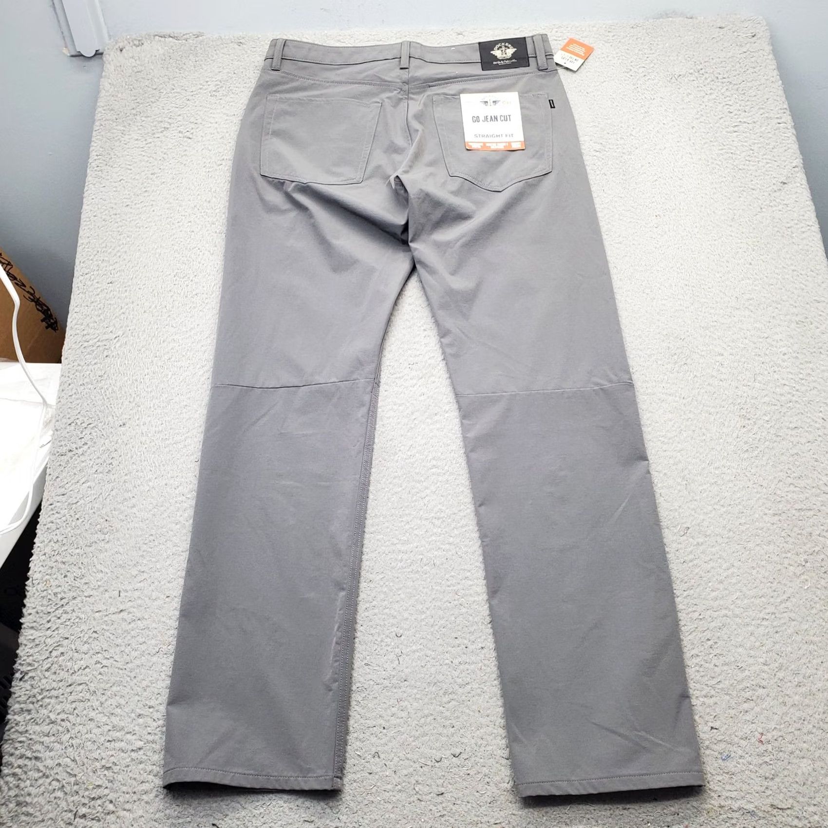Dockers DOCKERS Mens Pants 34x32 Gray Straight Fit Performance Security Pockets Hiking Shirt Size US 34 / EU 50 - 2 Thumbnail