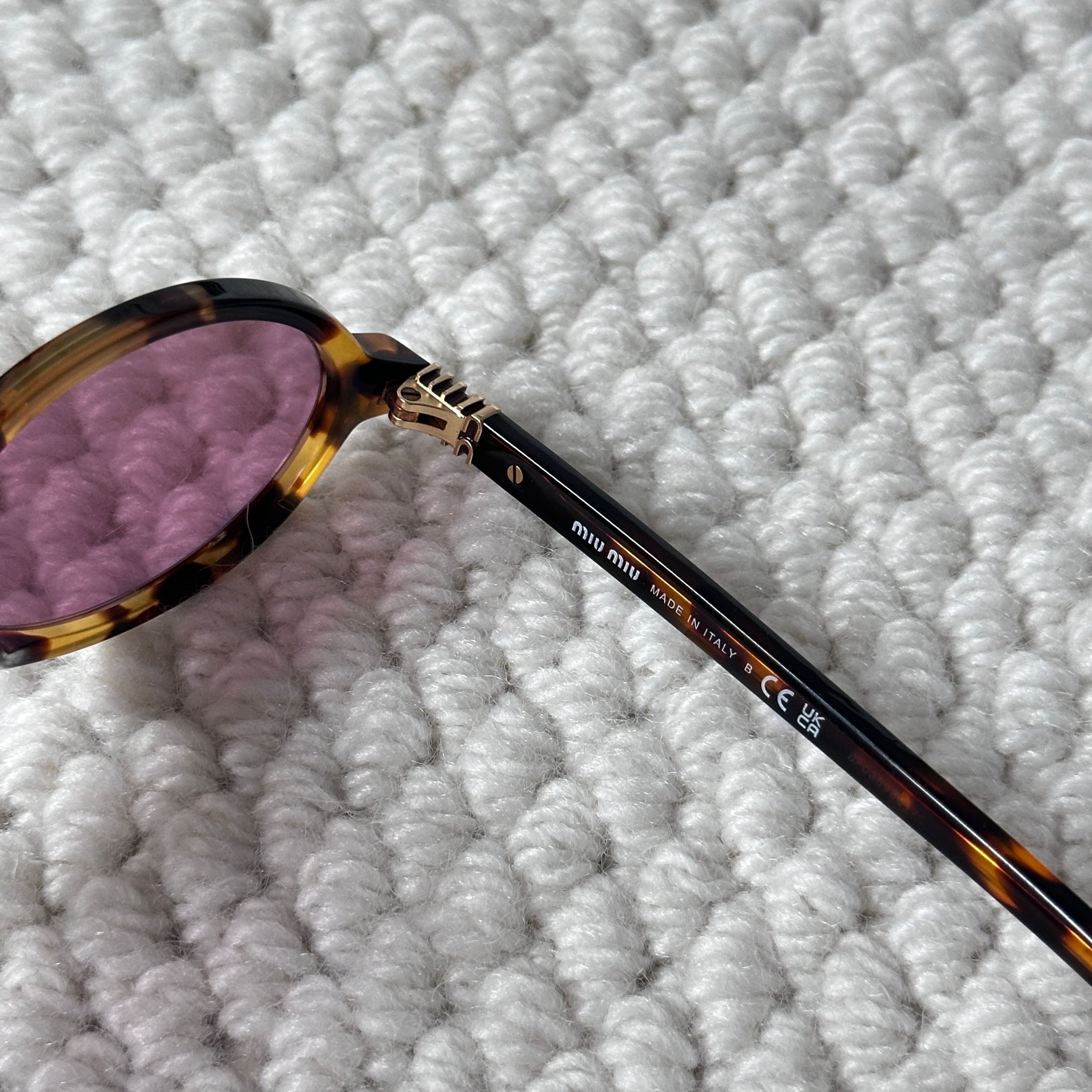 Miu Miu MIU MIU 0MU 04ZS GLASSES Size ONE SIZE - 2 Thumbnail