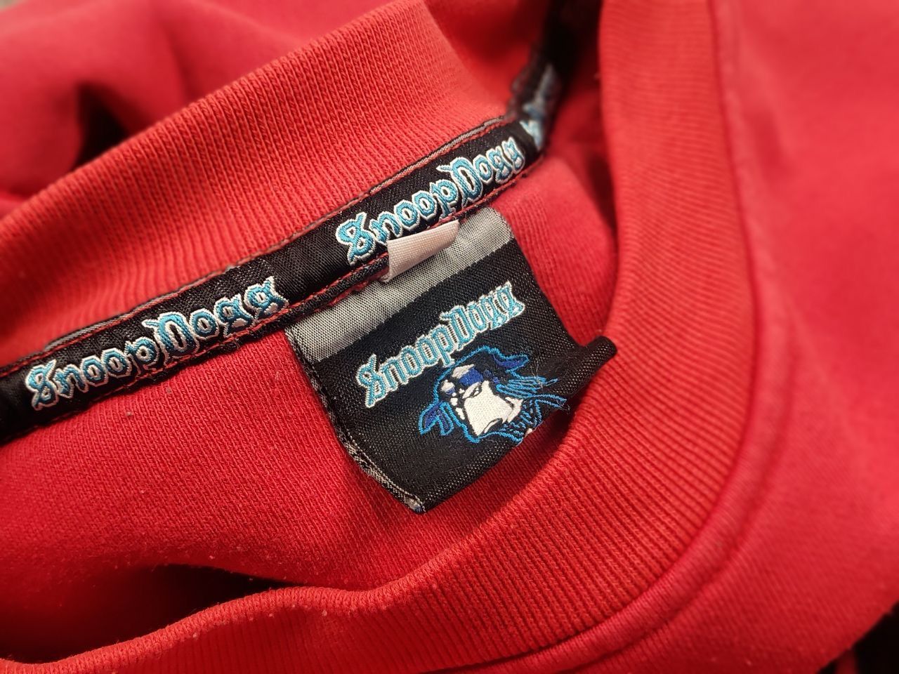 Snoop Dogg Vintage Snoop Dogg Rap Baggy Red Embroidered Logo Sweatshirt Size US M / EU 48-50 / 2 - 12 Thumbnail