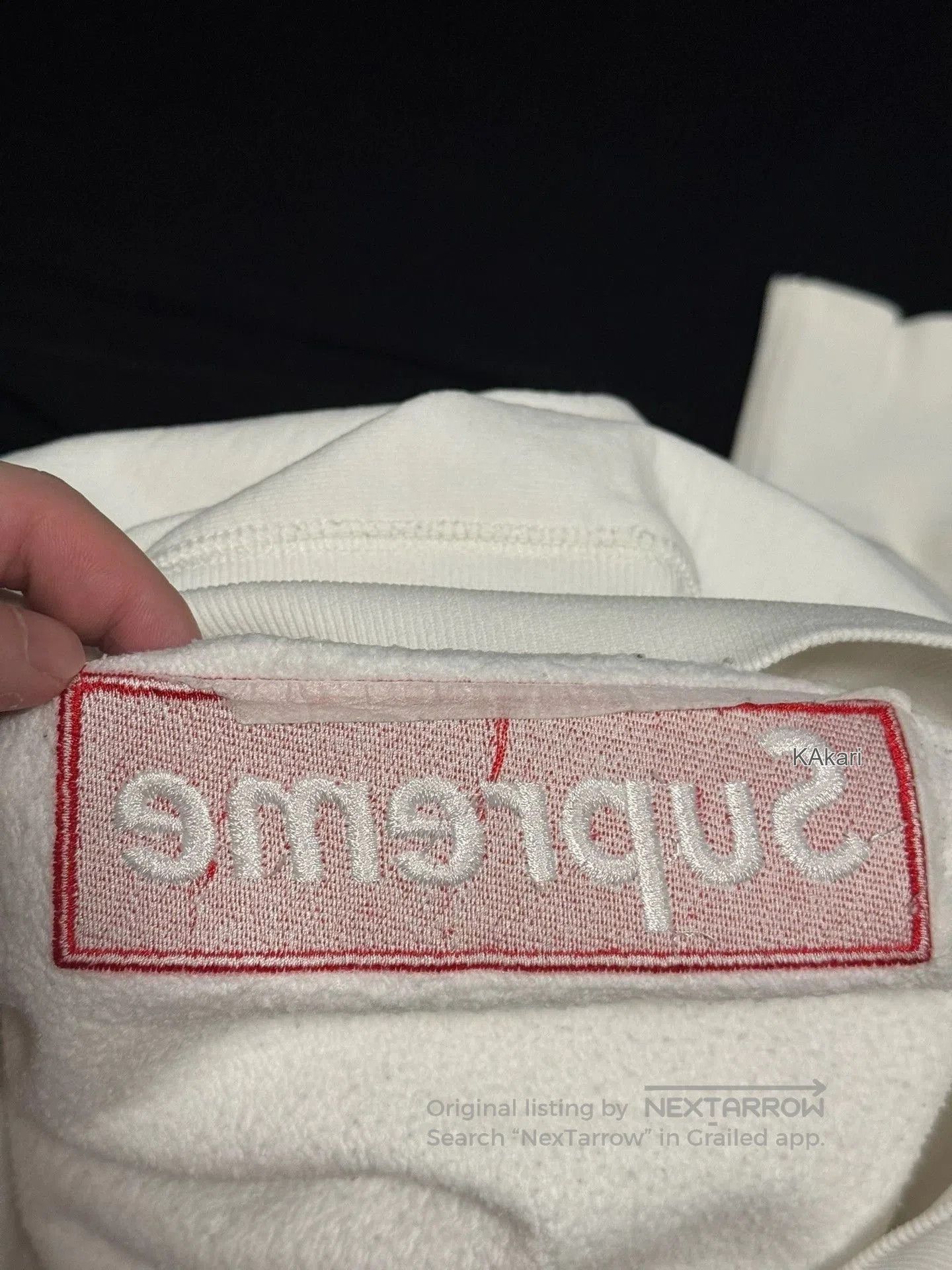 Supreme White Long. Size US XL / EU 56 / 4 - 6 Thumbnail