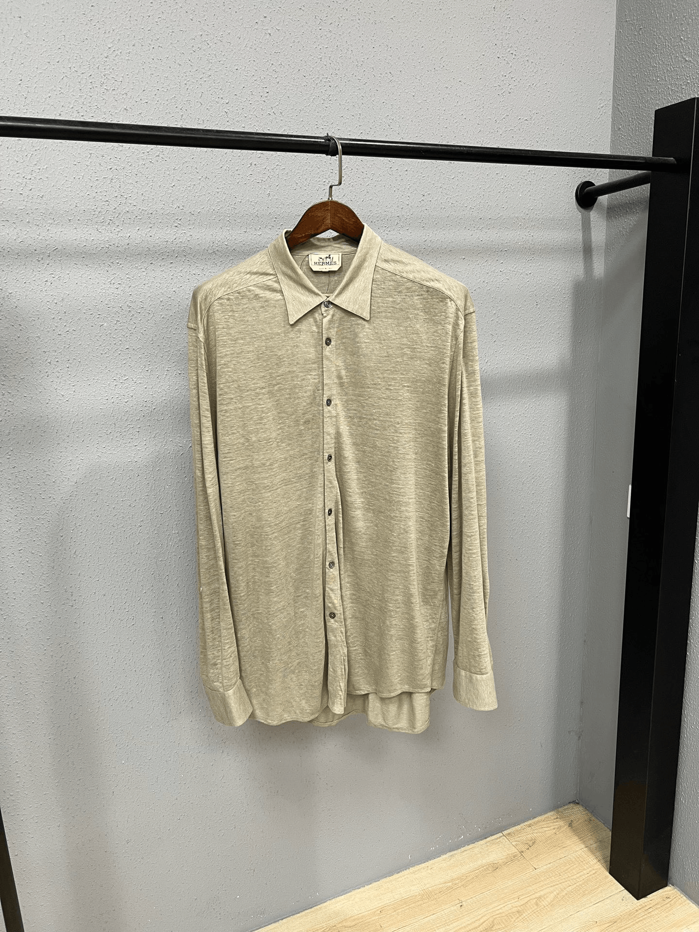 Hermes Hermes Linen Shirt s Men Size US S / EU 44-46 / 1 - 1 Thumbnail