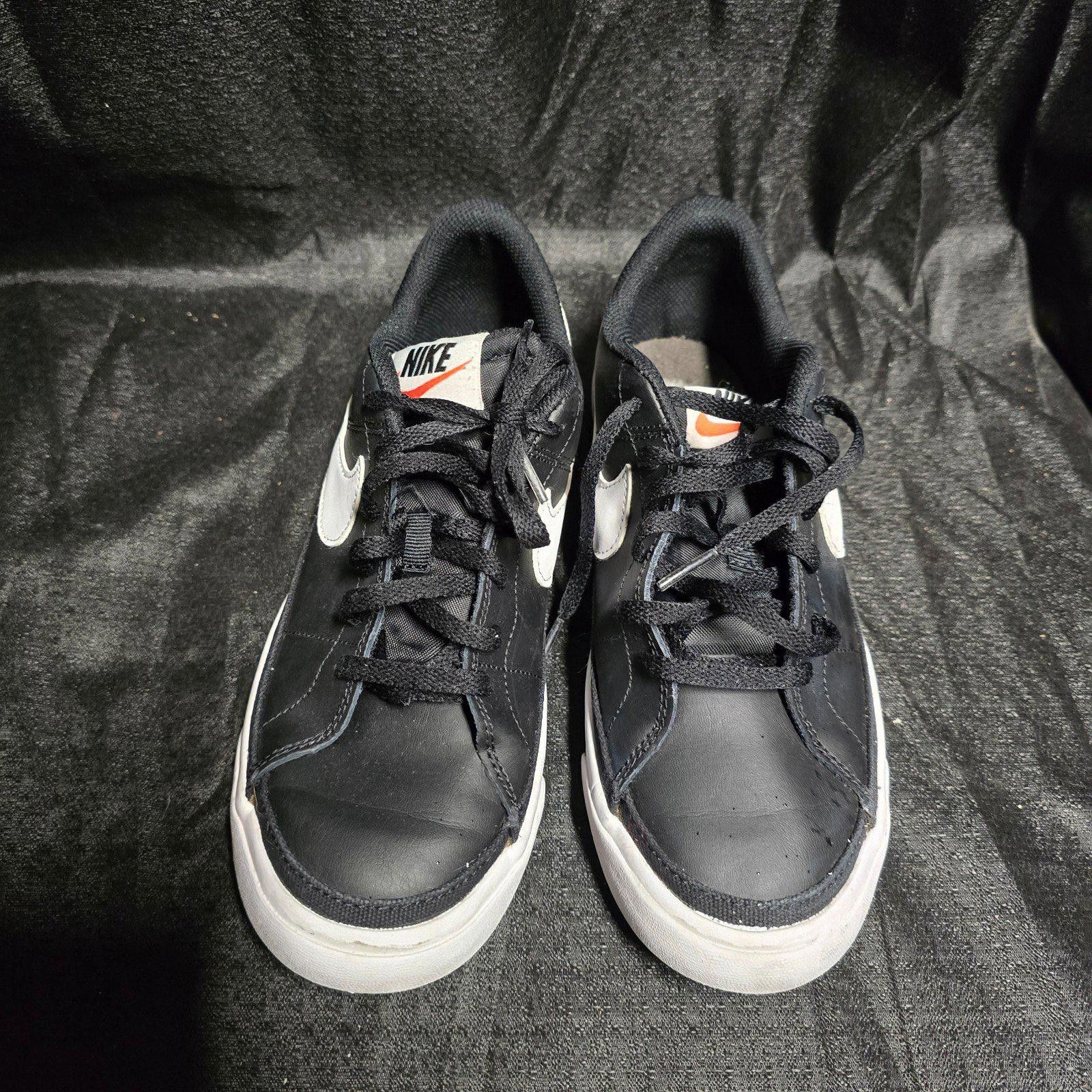 Nike Nike Boys Court Legacy DA5380-002 Black Casual Size 7Y Size US 7 / EU 40 - 2 Thumbnail
