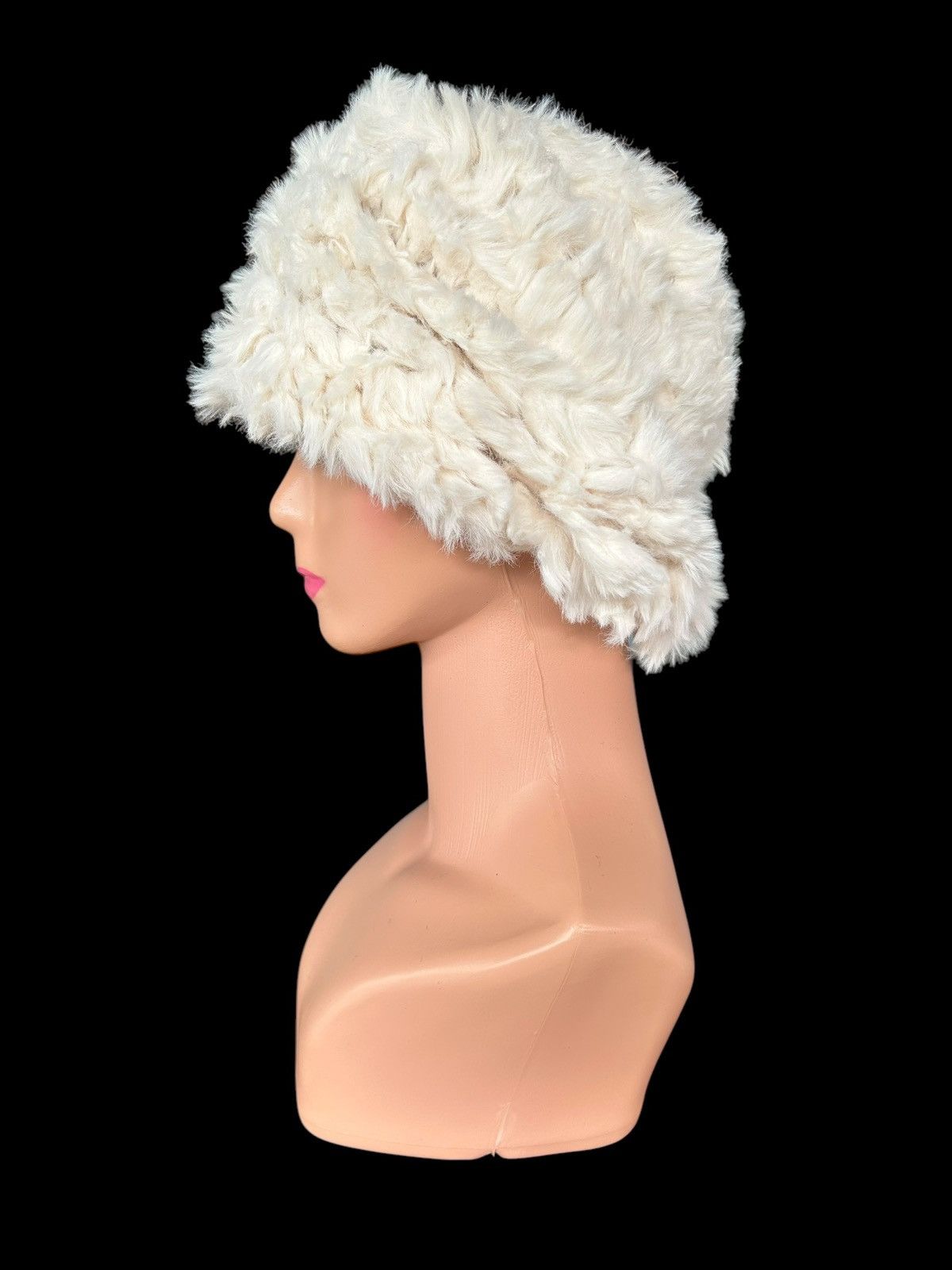 Japanese Brand × Kapital × Vintage Japanese Pun Bondage Style Fur Beanie Hats Size ONE SIZE - 6 Thumbnail