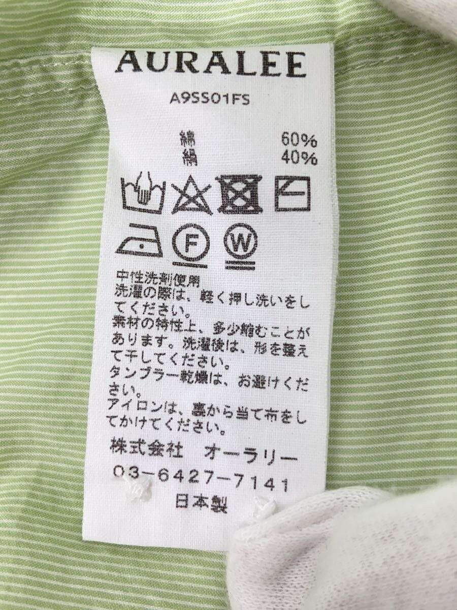 Auralee SS19 Striped Silk Shirt Size US XL / EU 56 / 4 - 4 Thumbnail