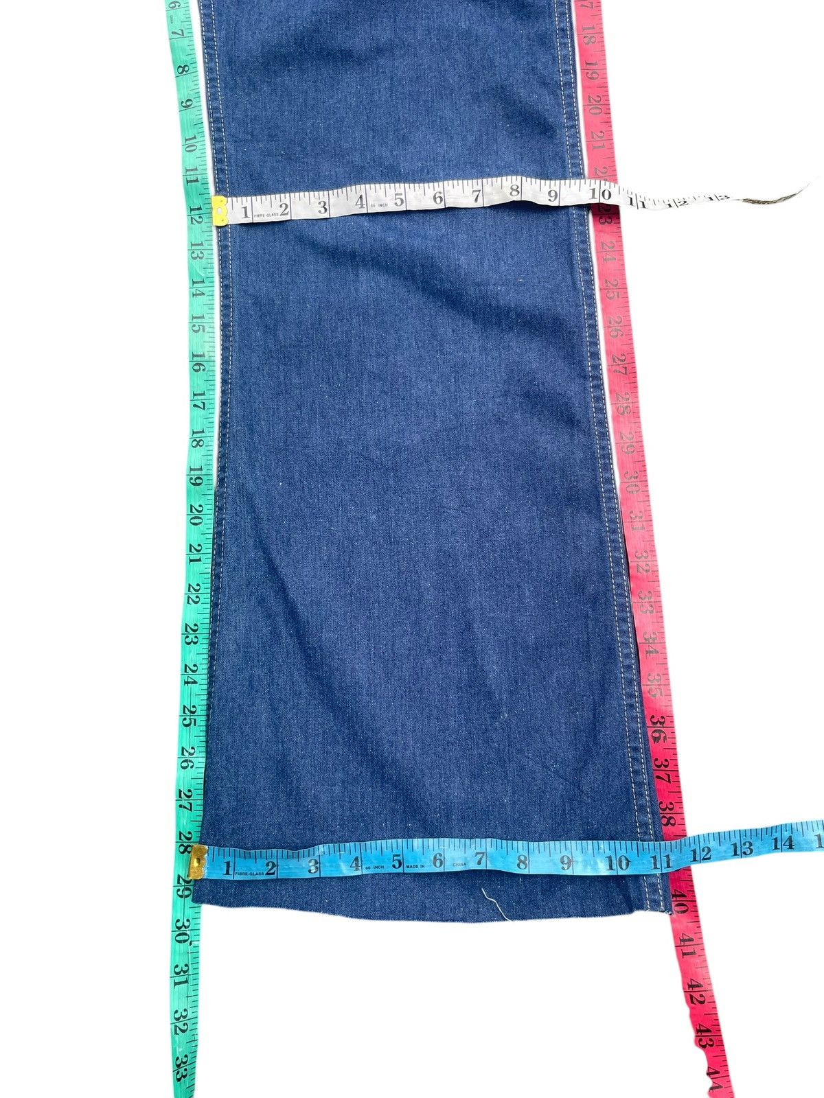 Other Vintage 70’s Unknown Flare Jeans Size US 28 / EU 44 - 10 Thumbnail
