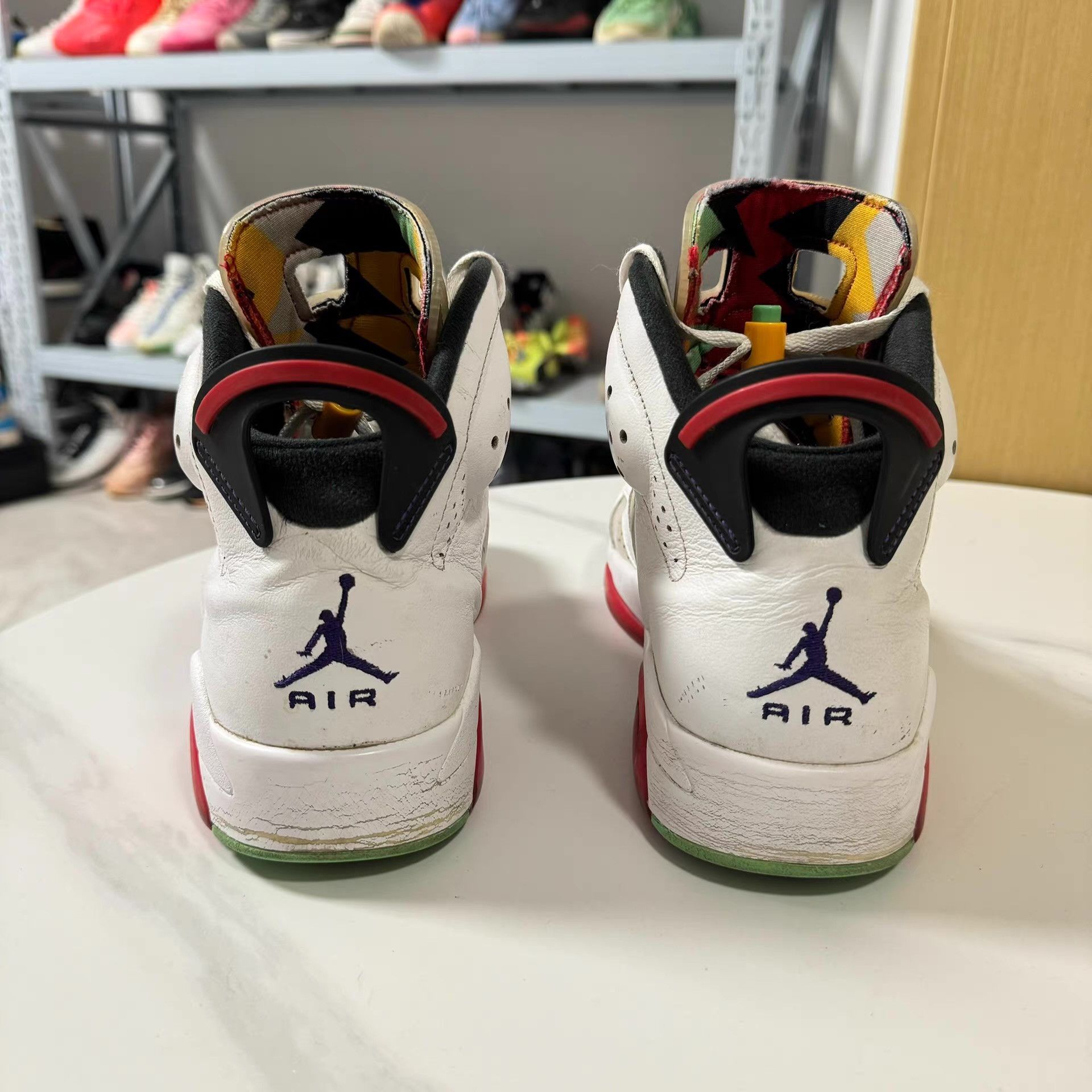 Nike Air Jordan 6 Hare Retro style Q10 Size US 9 / EU 42 - 3 Thumbnail